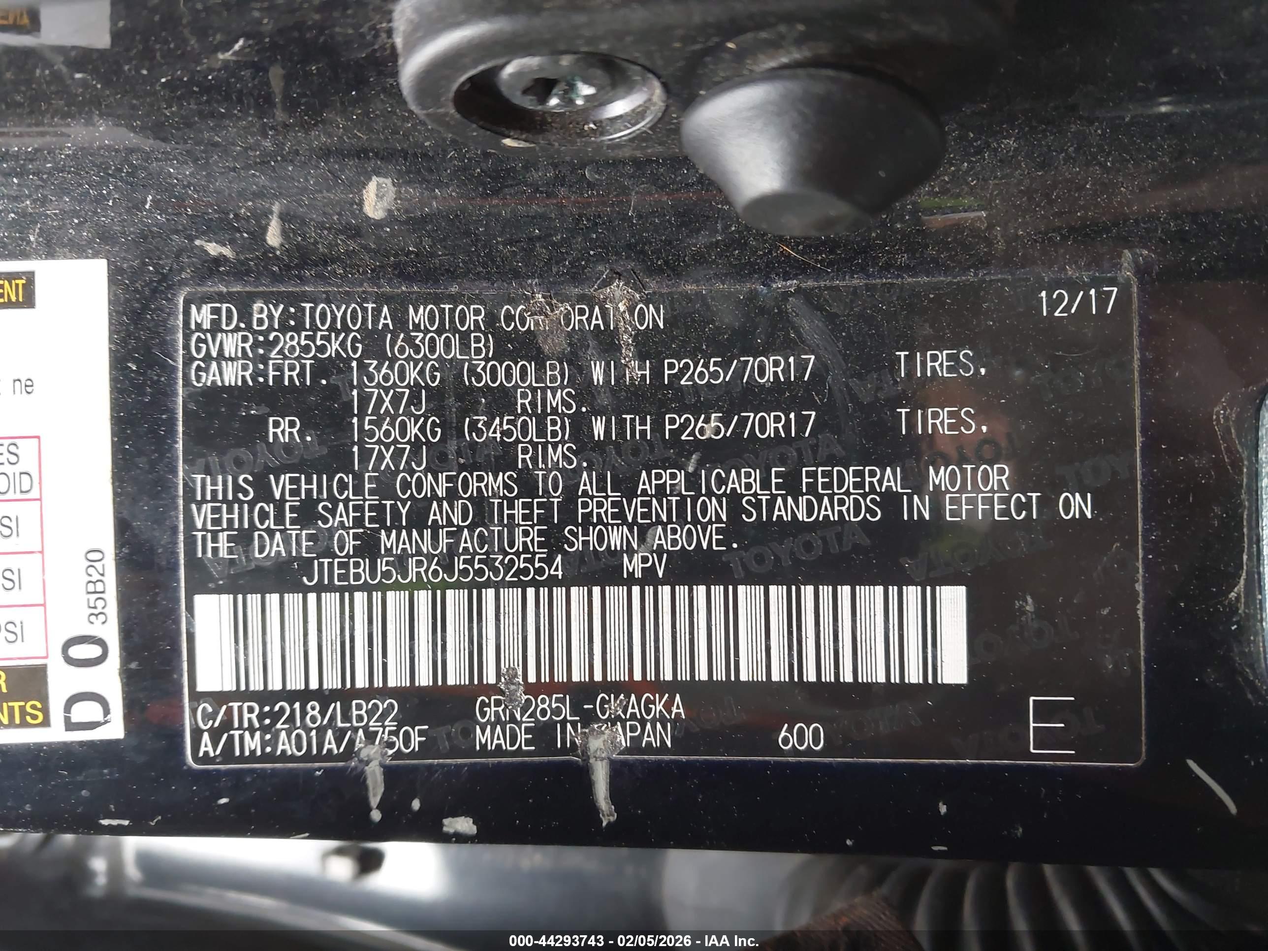 TOYOTA 4RUNNER image 9