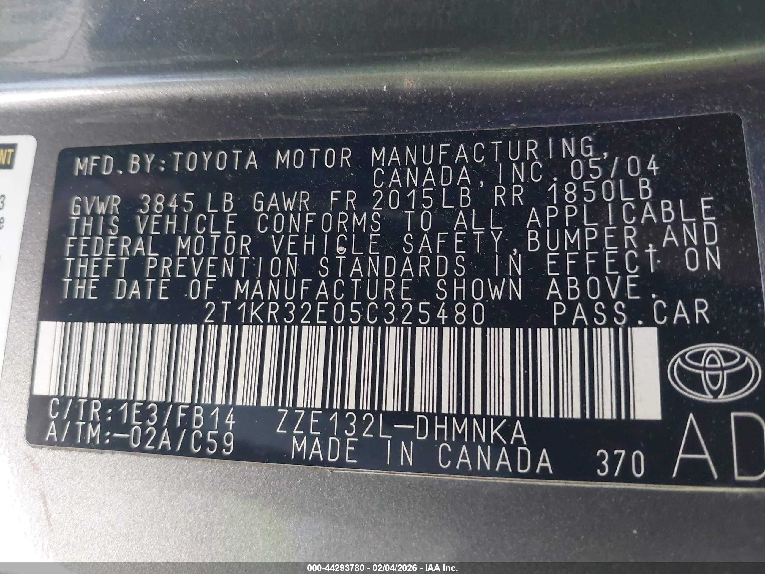 TOYOTA MATRIX image 9