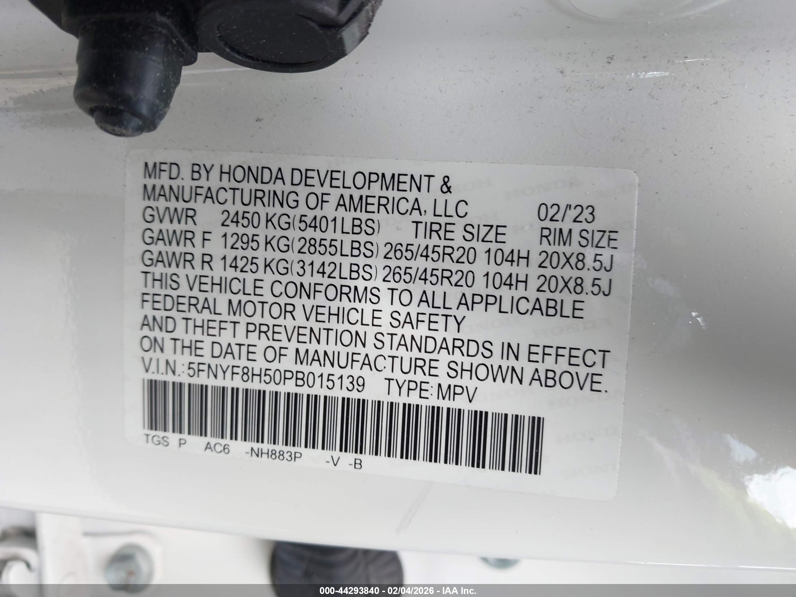 HONDA PASSPORT image 9