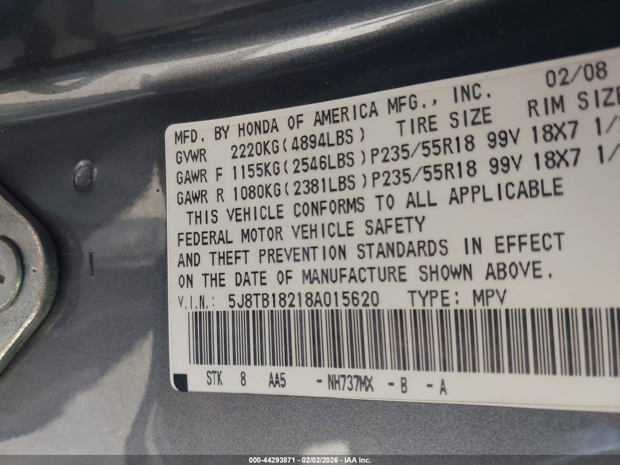 ACURA RDX image 9