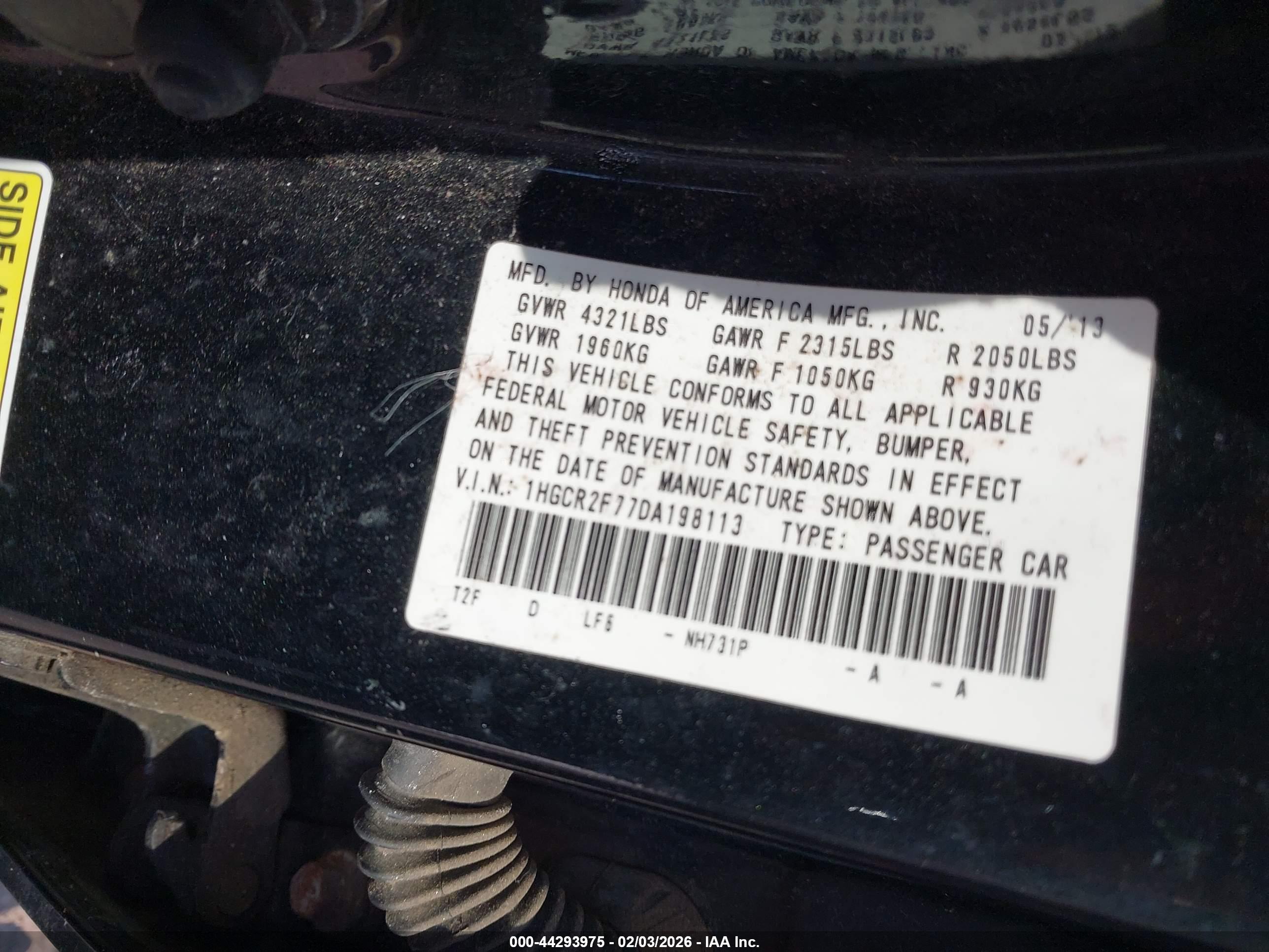 HONDA ACCORD image 9