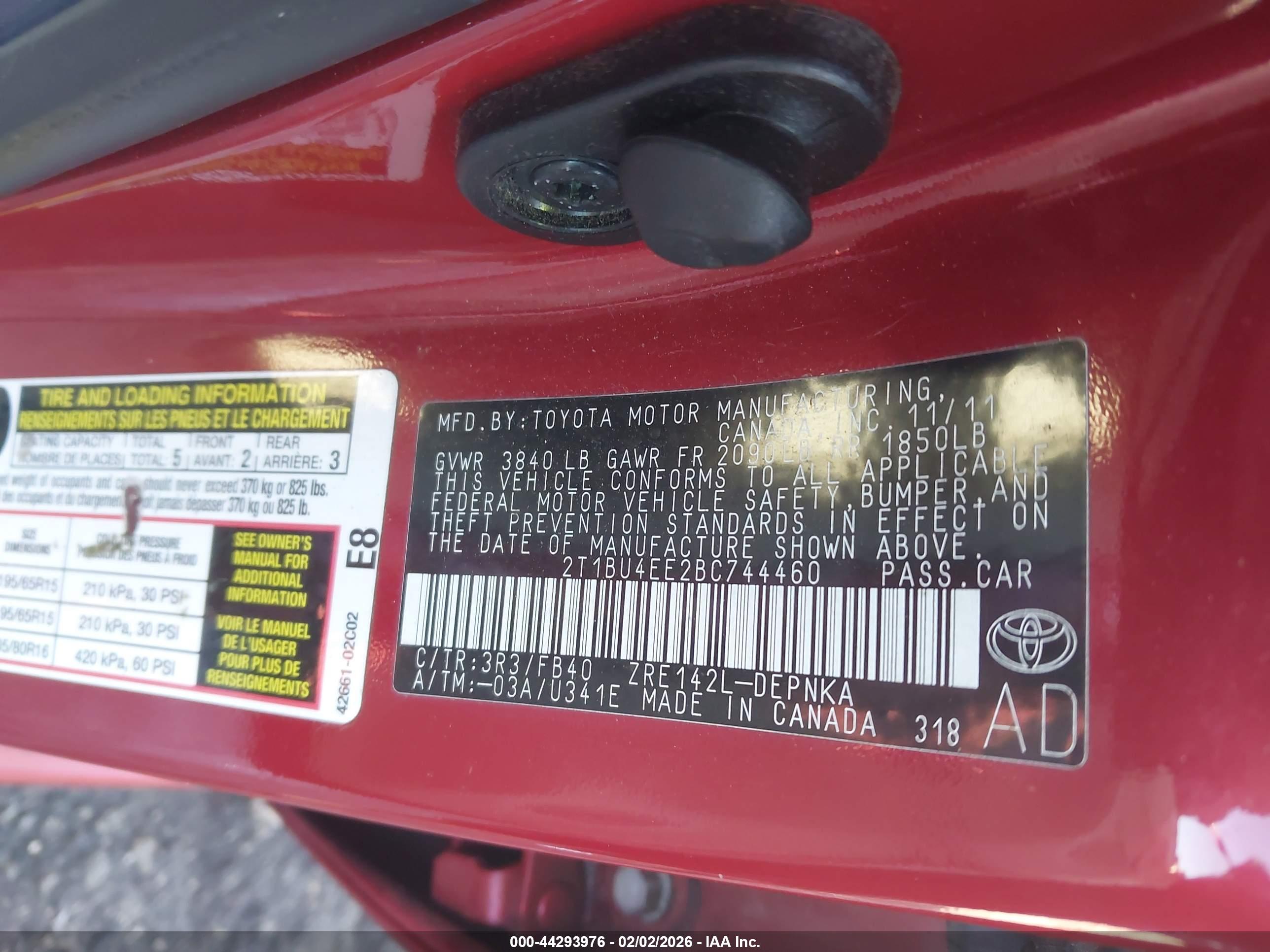 TOYOTA COROLLA image 9