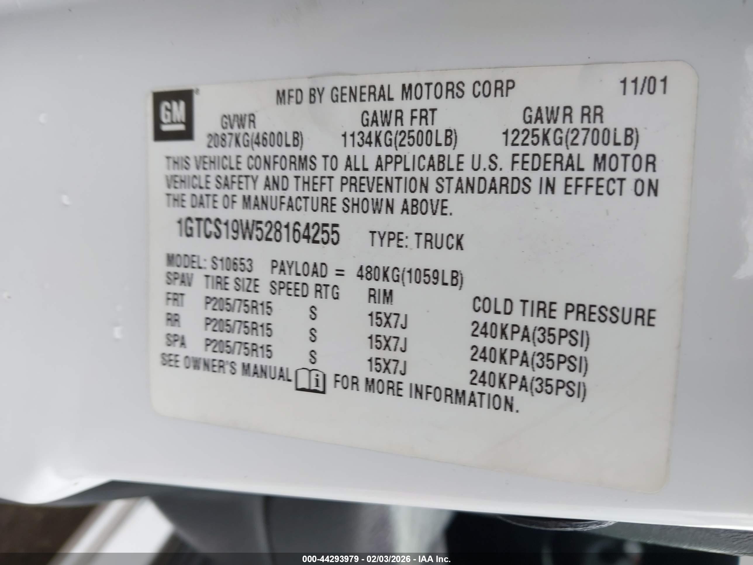 GMC SONOMA image 9