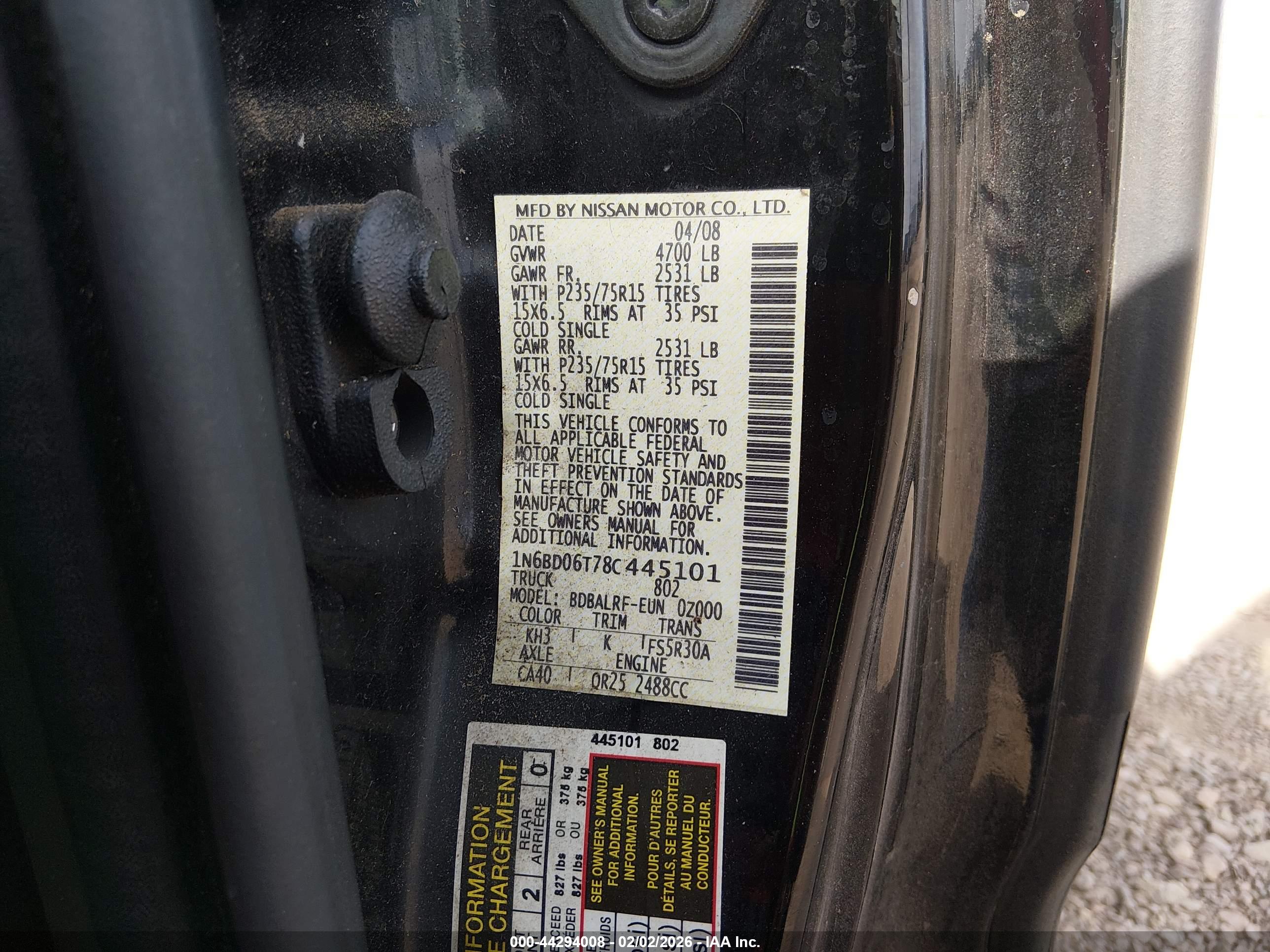 NISSAN FRONTIER image 9