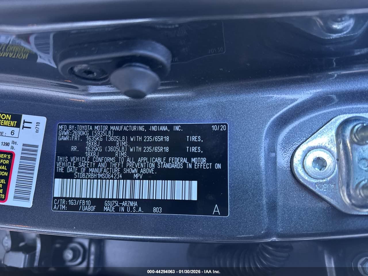TOYOTA HIGHLANDER image 9