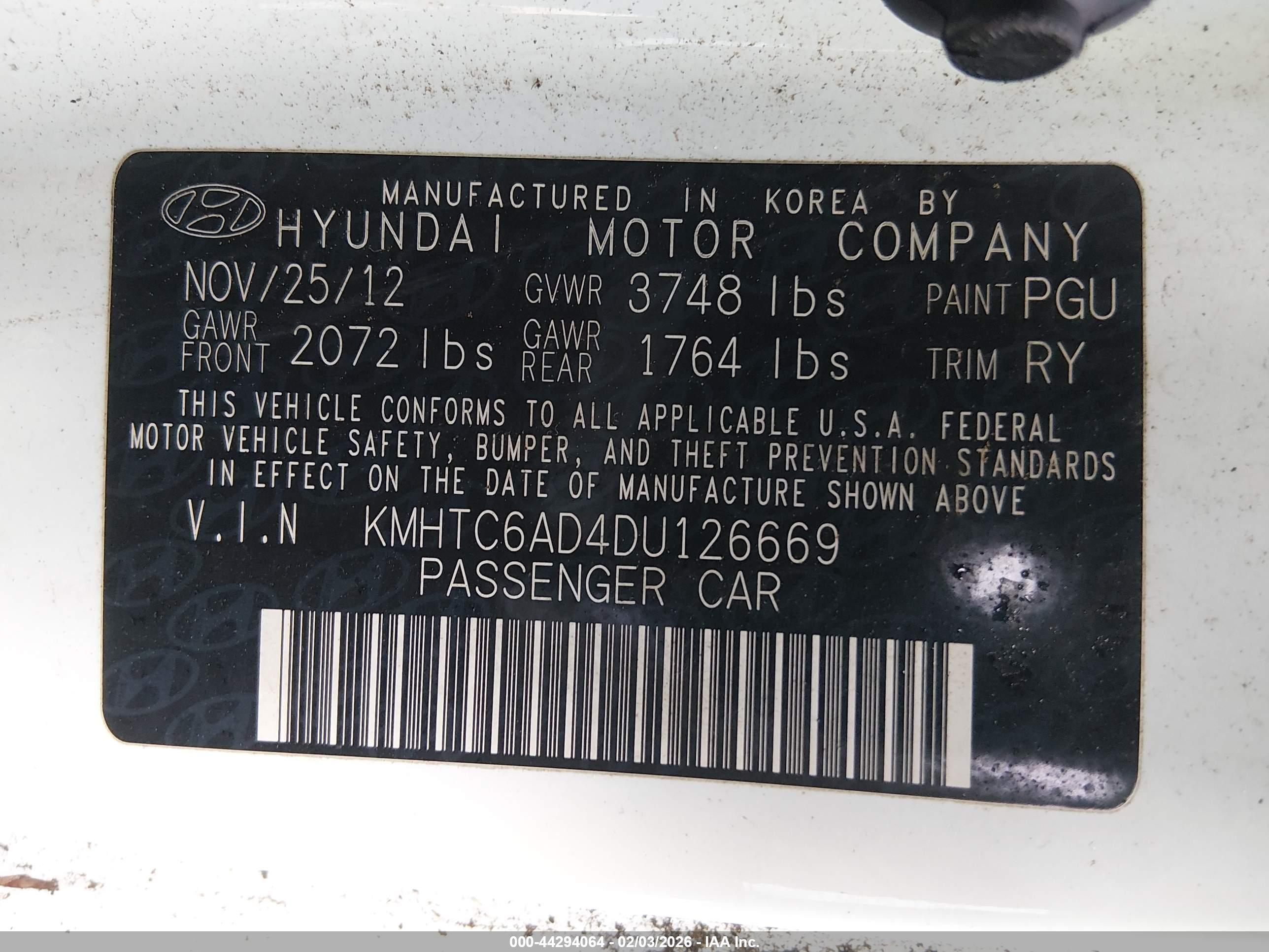HYUNDAI VELOSTER image 9