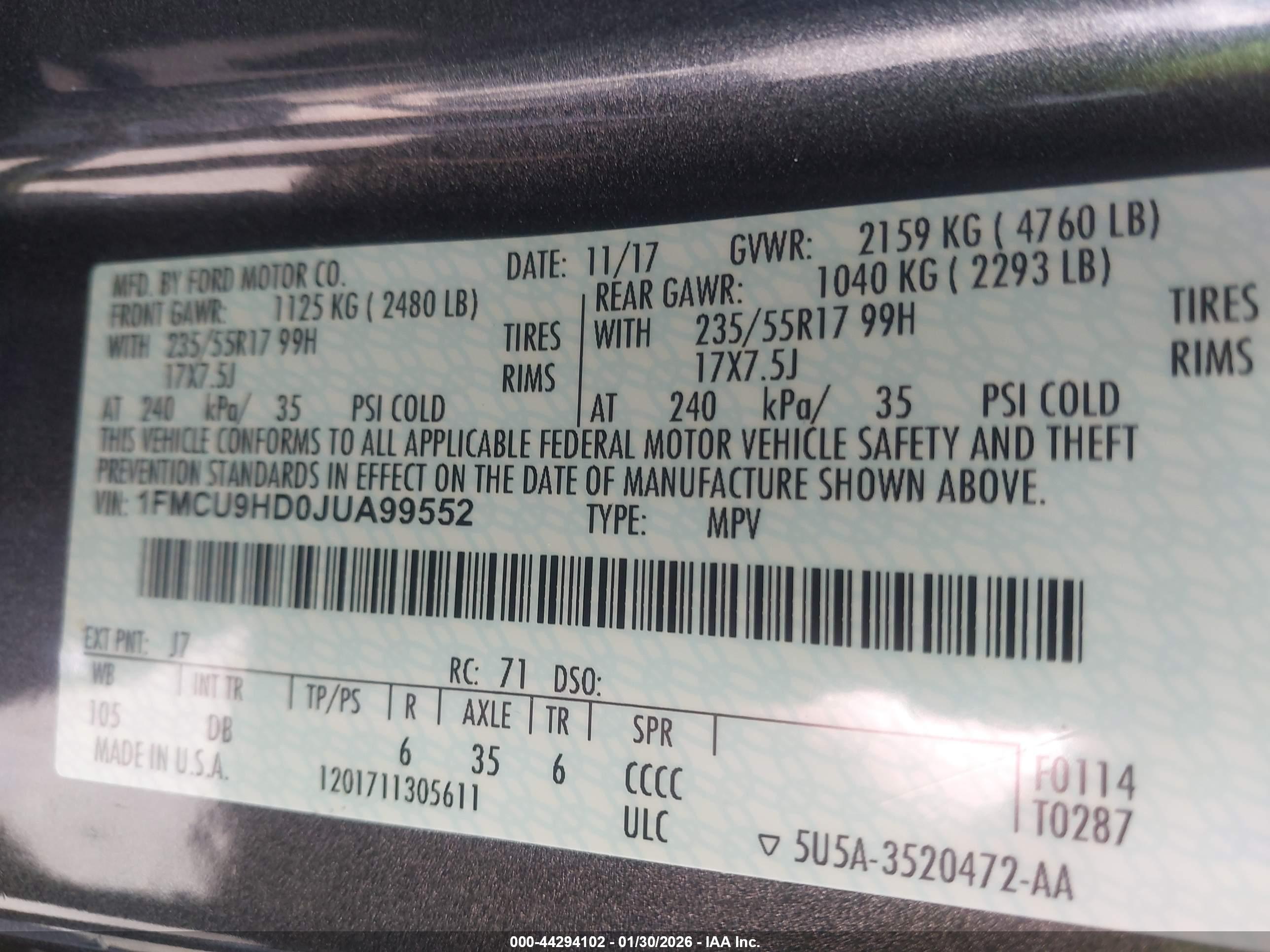 FORD ESCAPE image 9