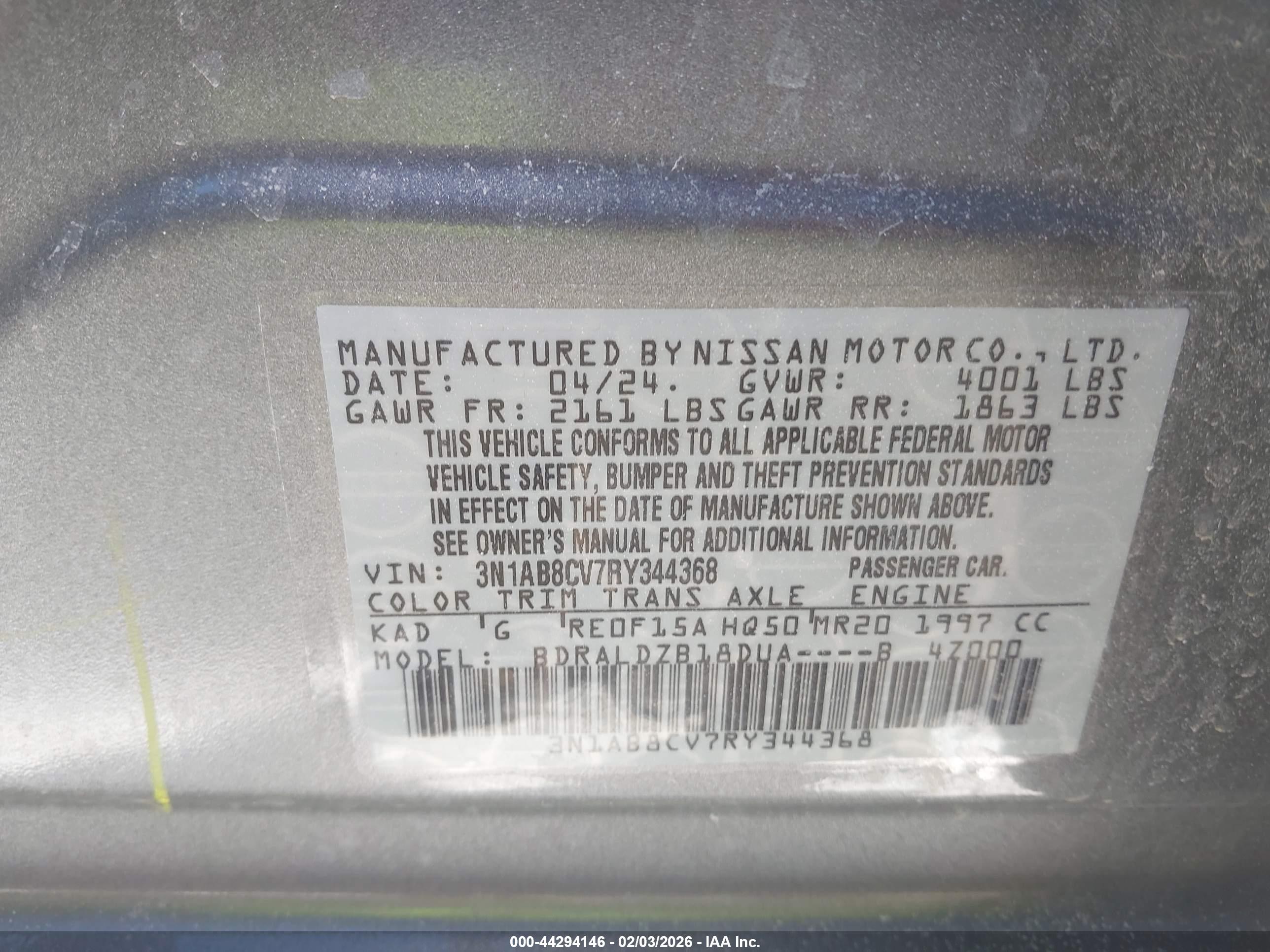 NISSAN SENTRA image 9