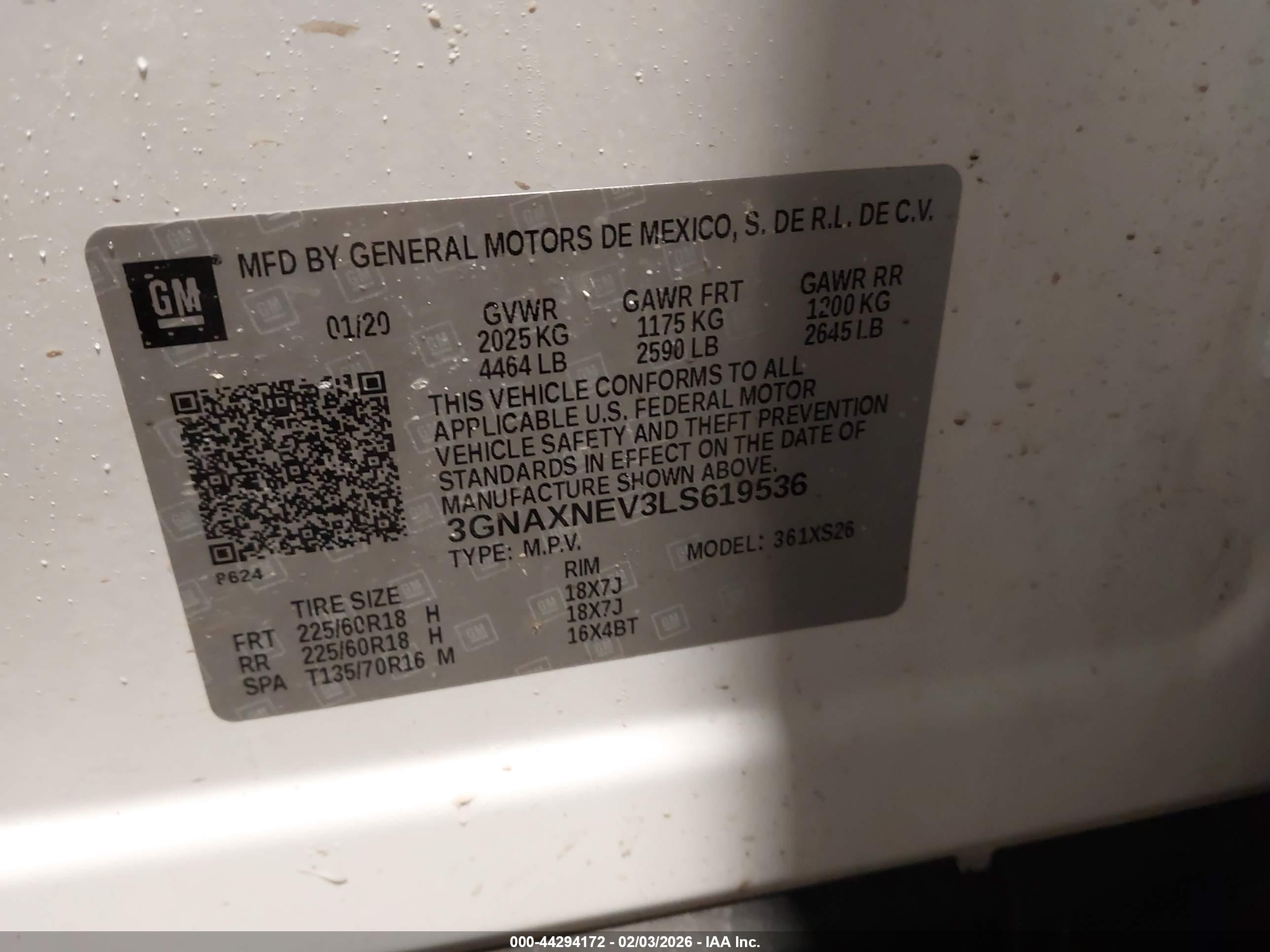 CHEVROLET EQUINOX image 9