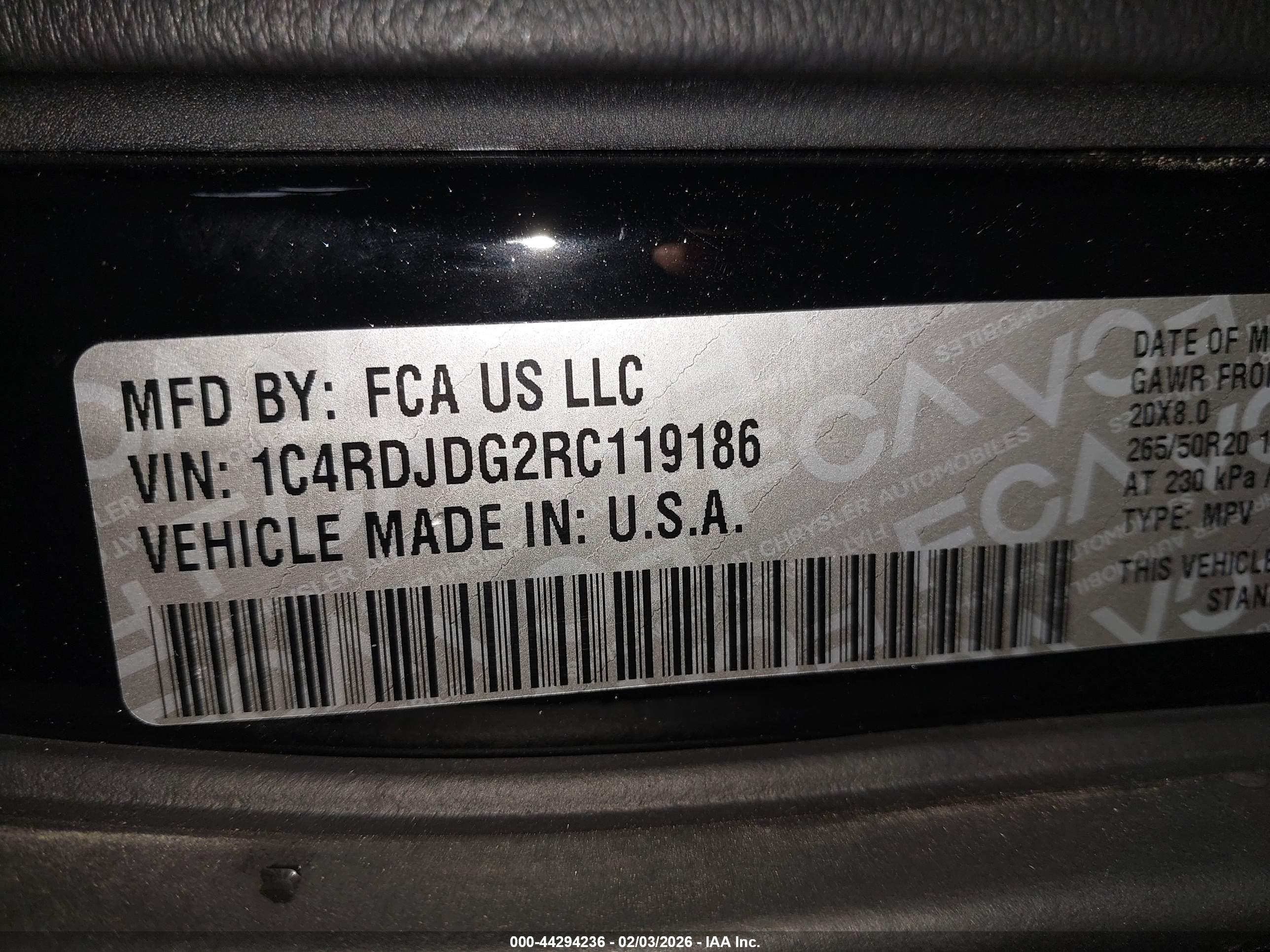 DODGE DURANGO image 9