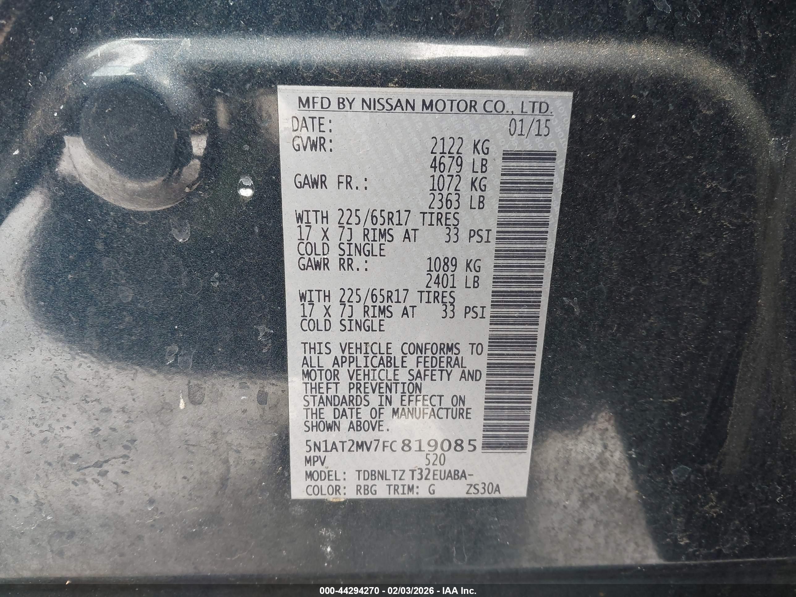 NISSAN ROGUE image 9