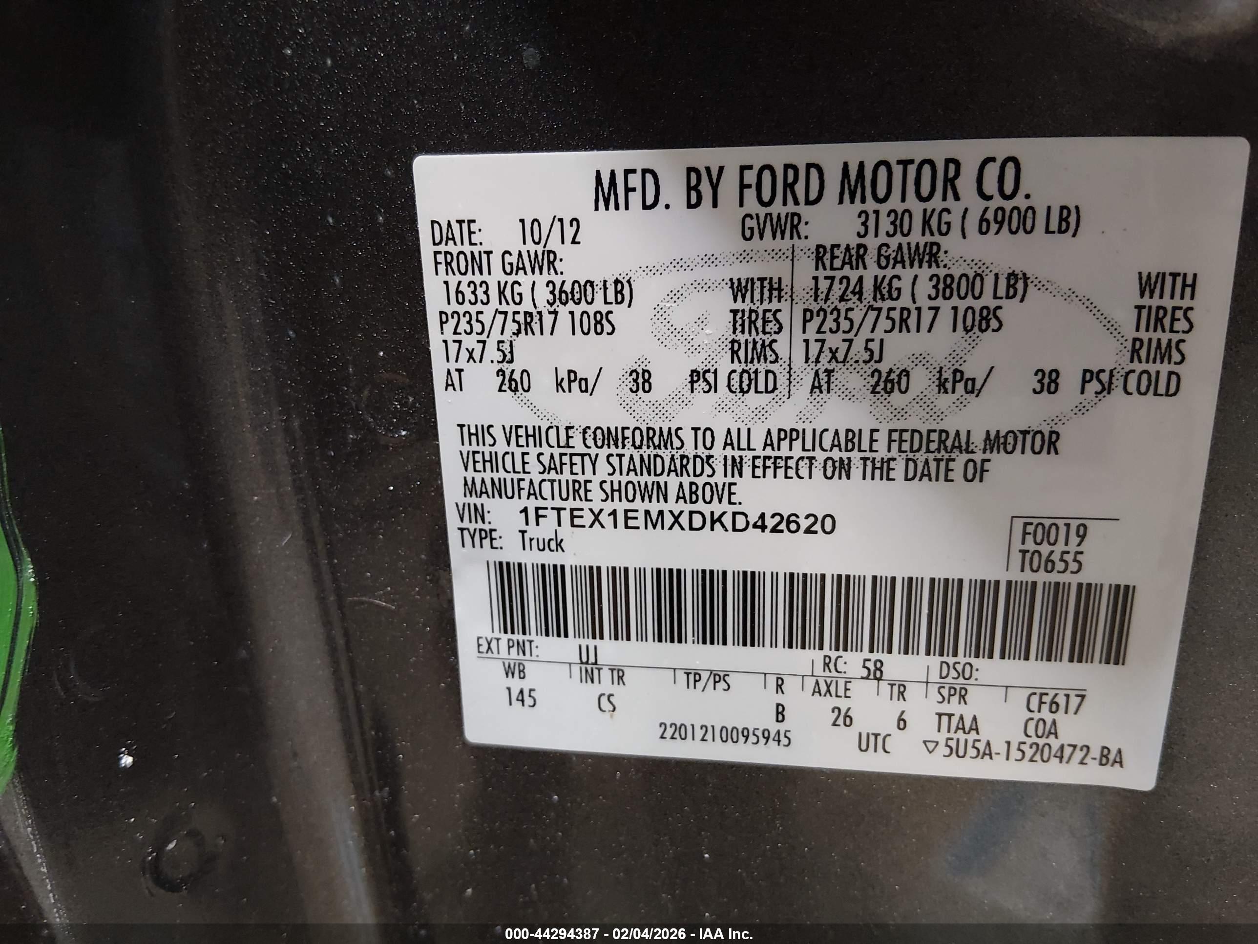 FORD F-150 image 9