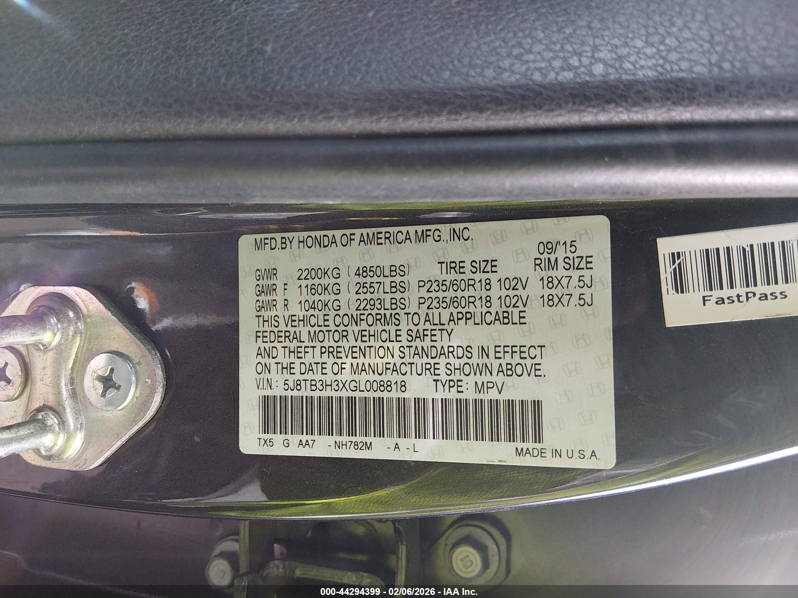 ACURA RDX image 9
