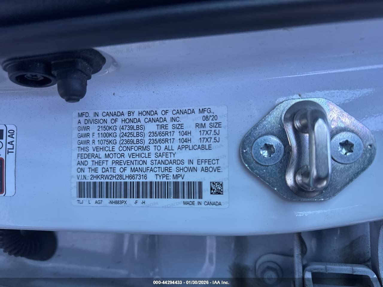 HONDA CR-V image 9