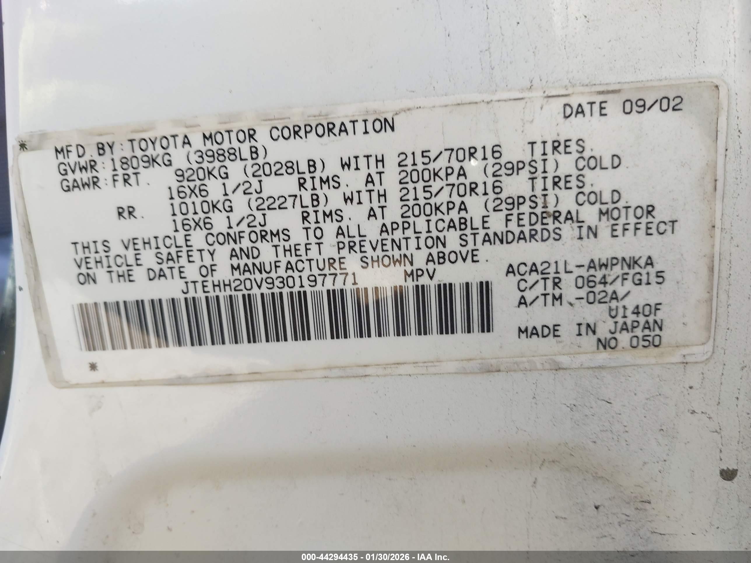 TOYOTA RAV4 image 9