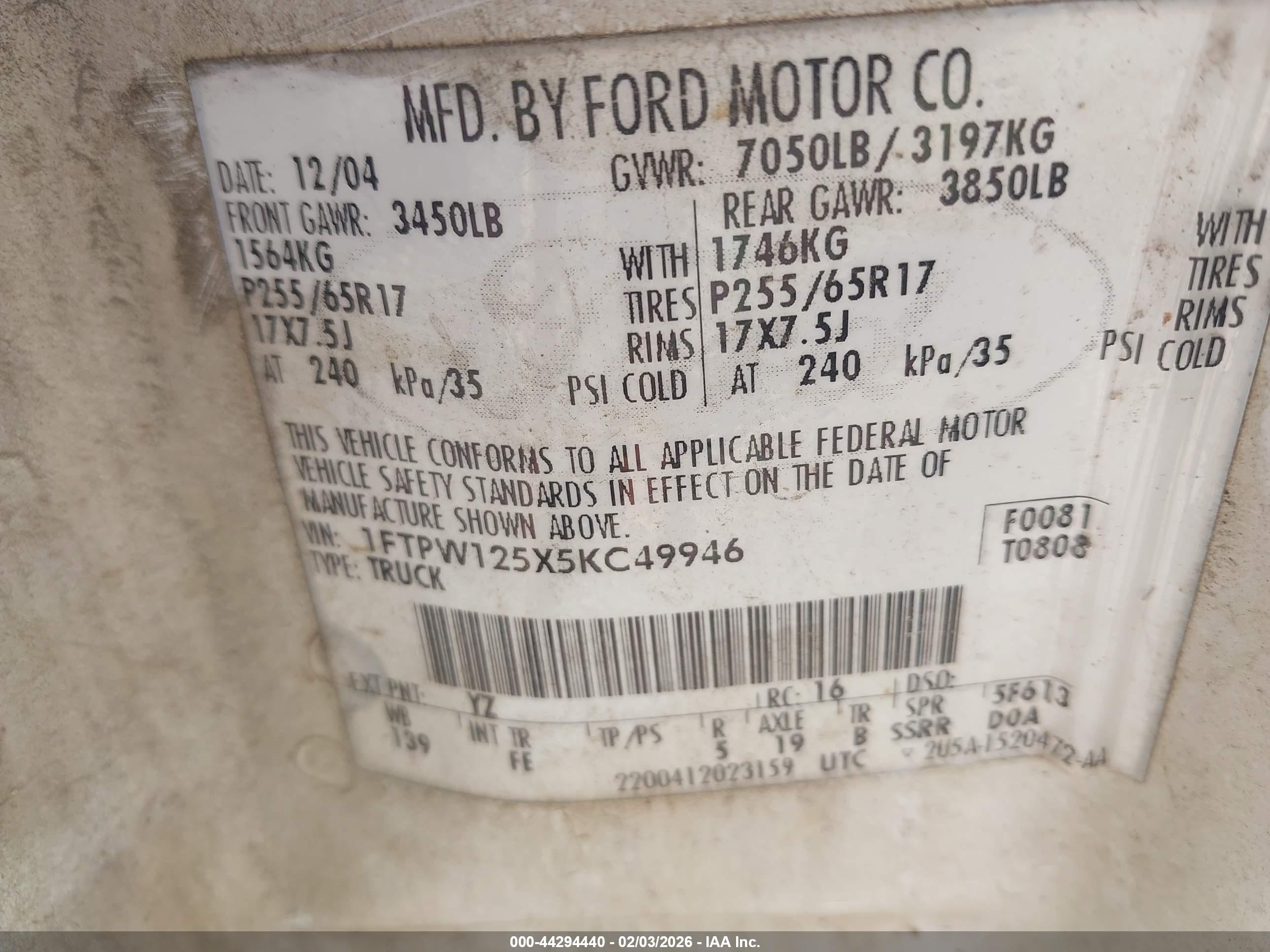FORD F-150 image 9