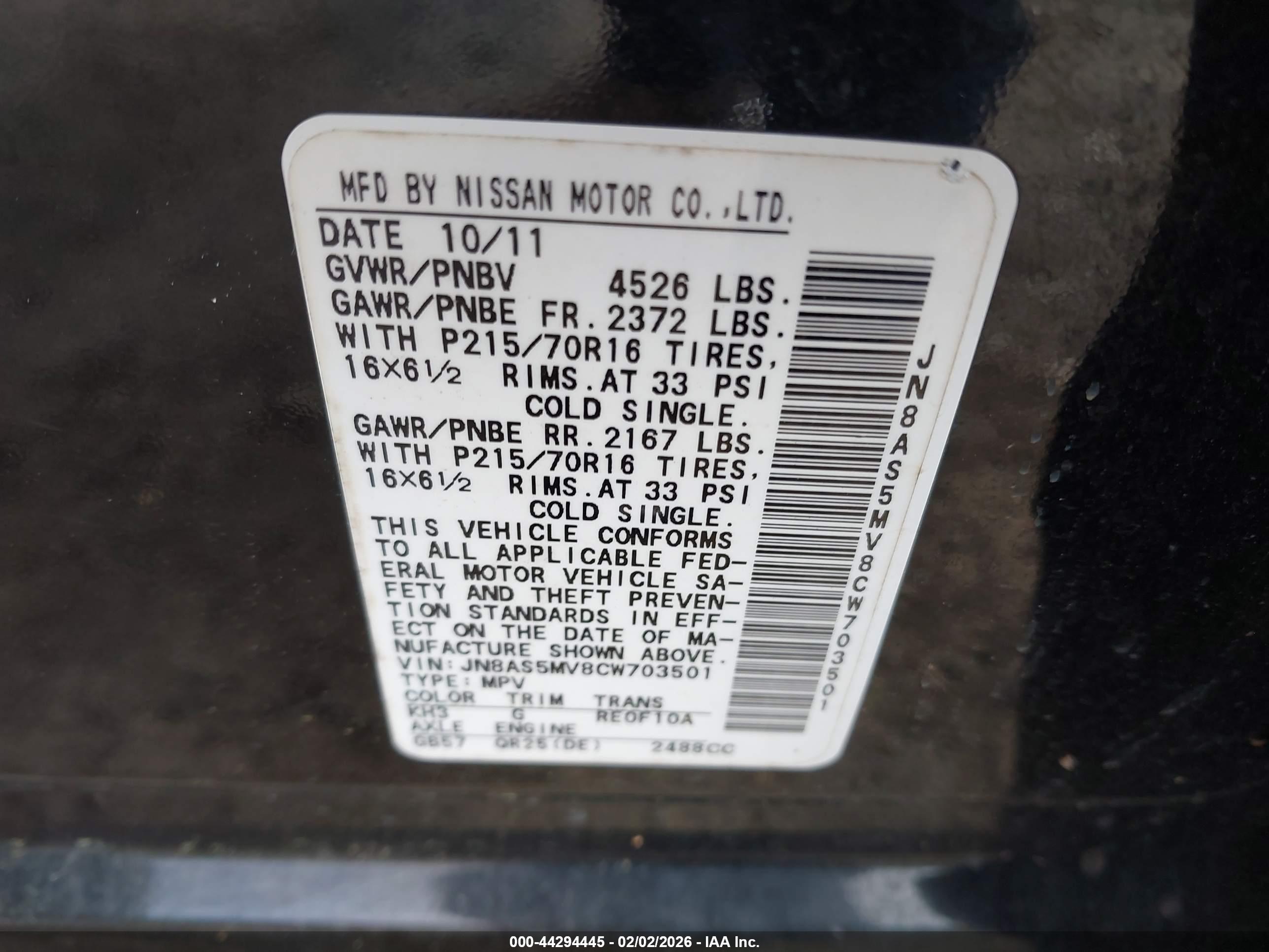 NISSAN ROGUE image 9