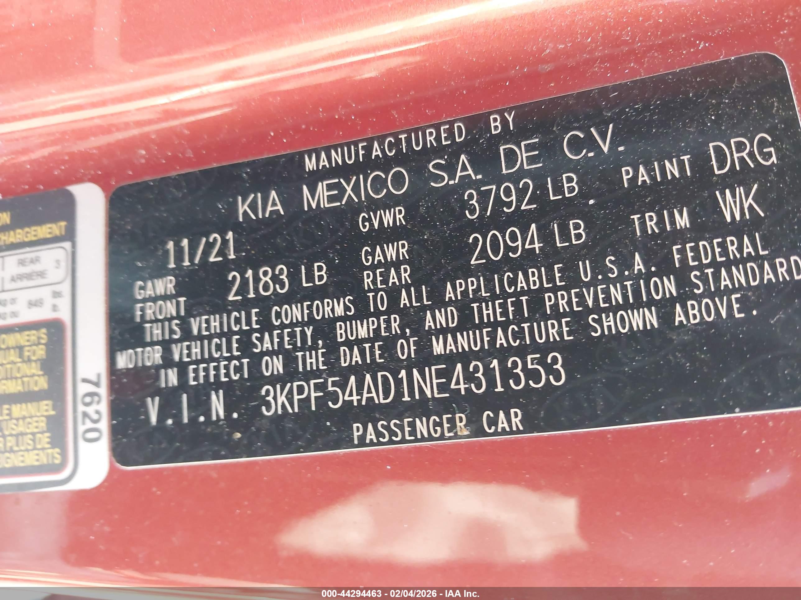 KIA FORTE image 9