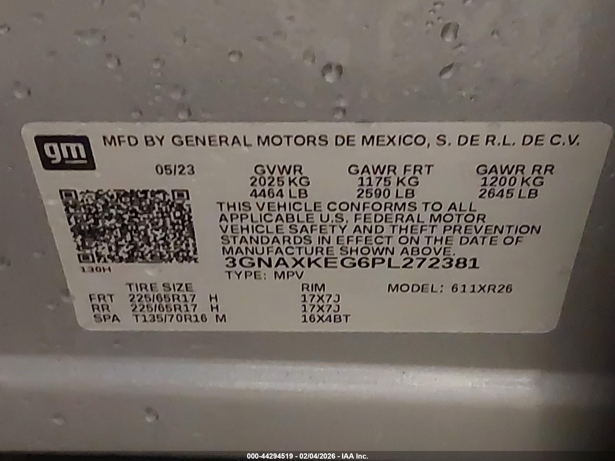 CHEVROLET EQUINOX image 9