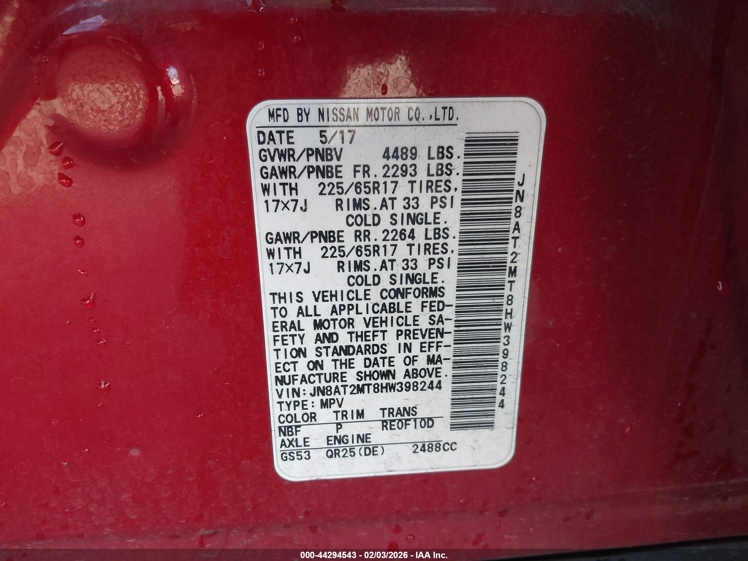 NISSAN ROGUE image 9