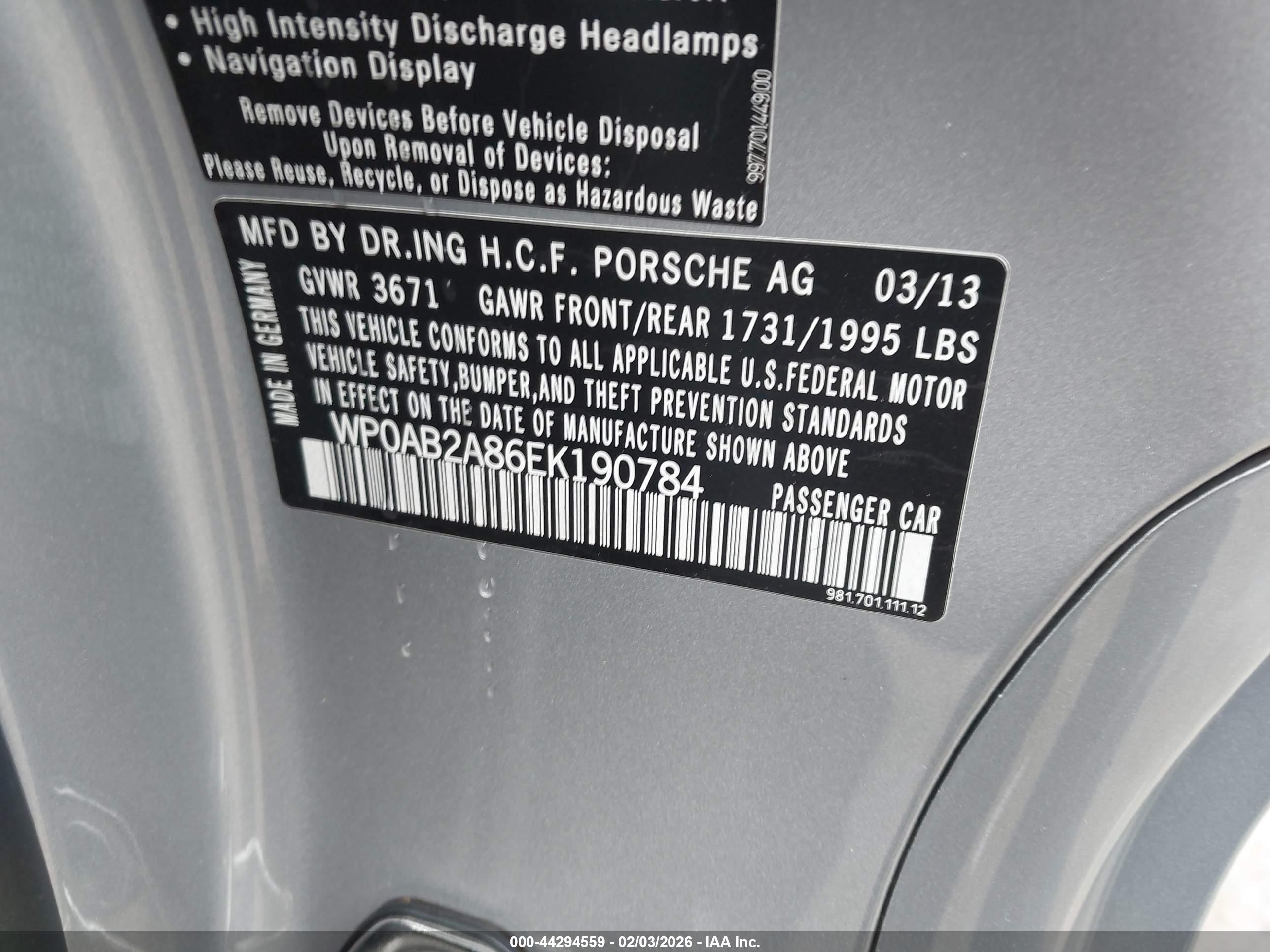 PORSCHE CAYMAN image 9