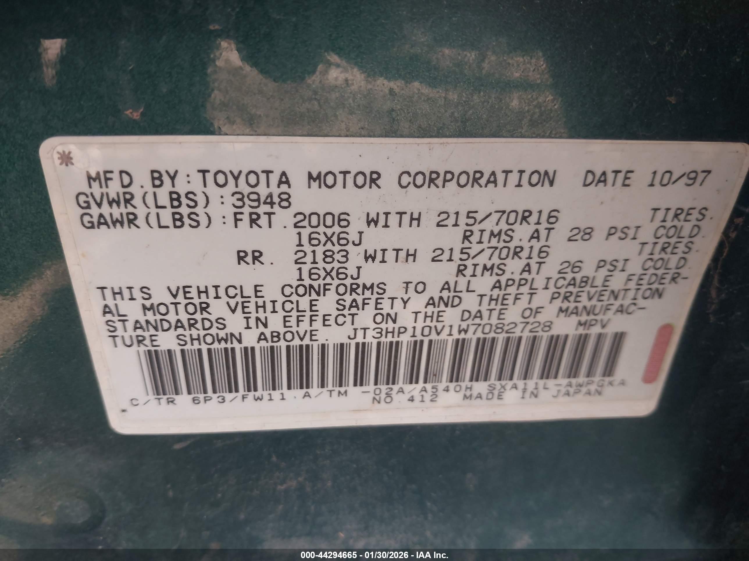 TOYOTA RAV4 image 9