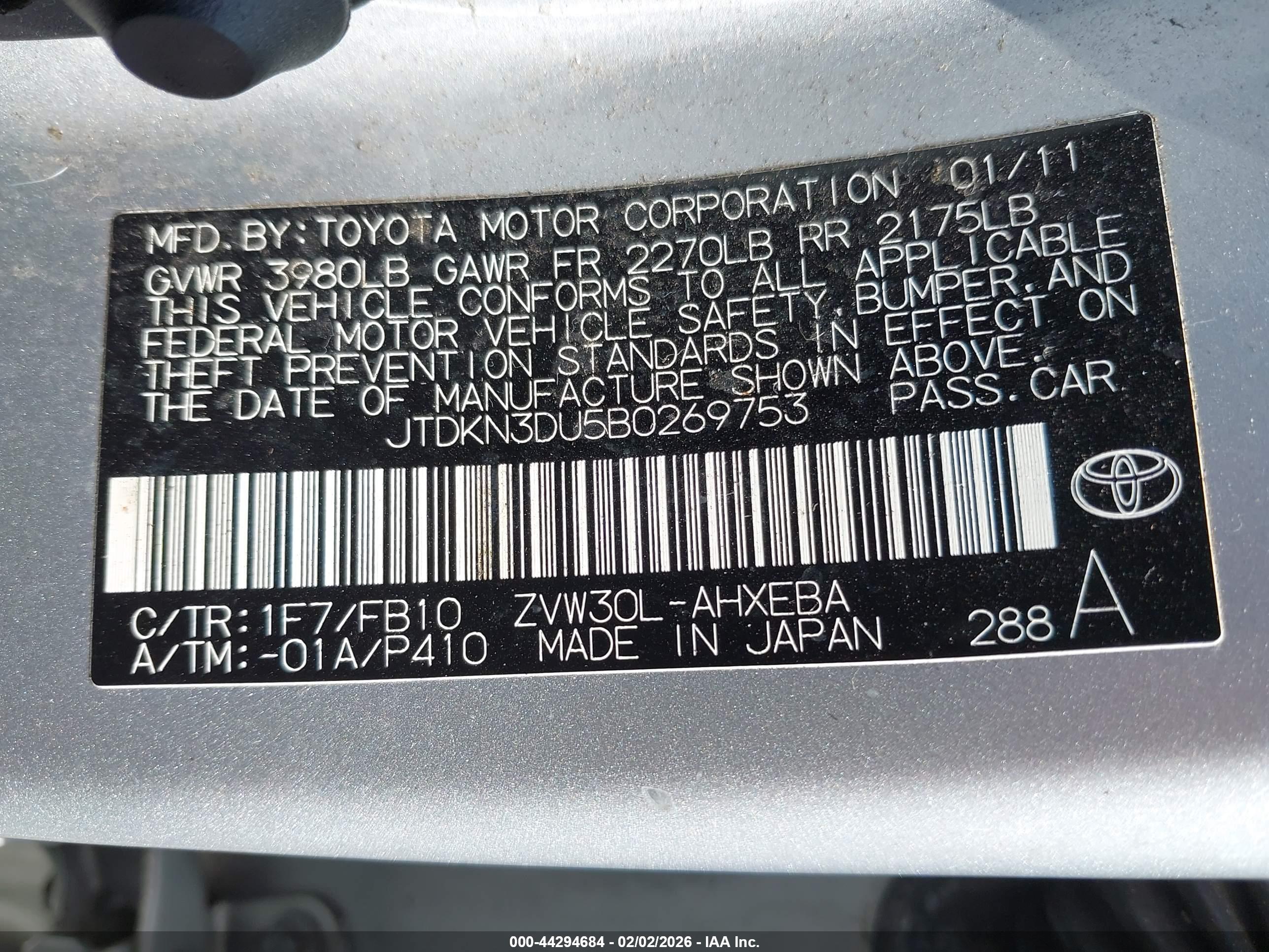 TOYOTA PRIUS image 9