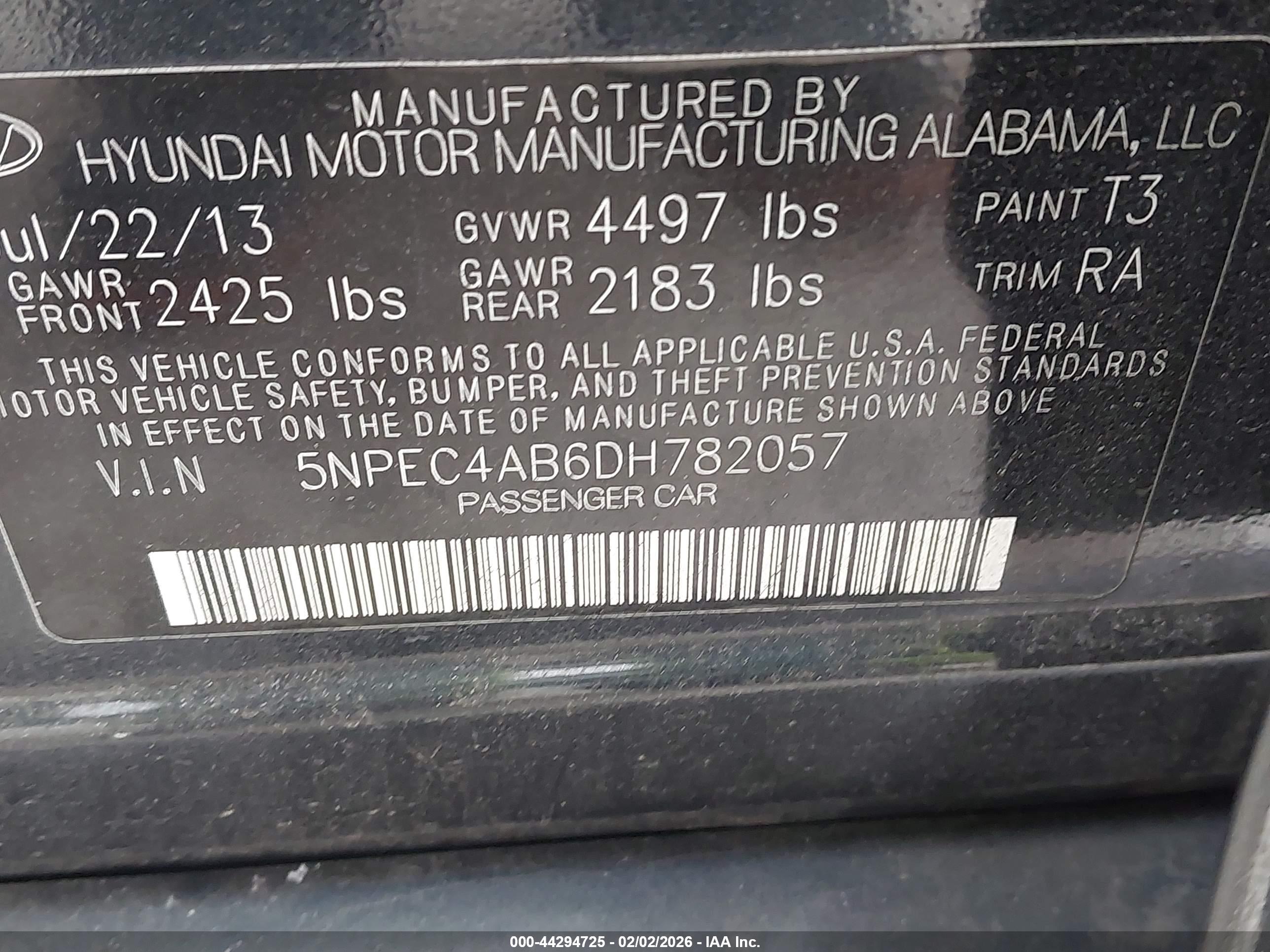 HYUNDAI SONATA image 9