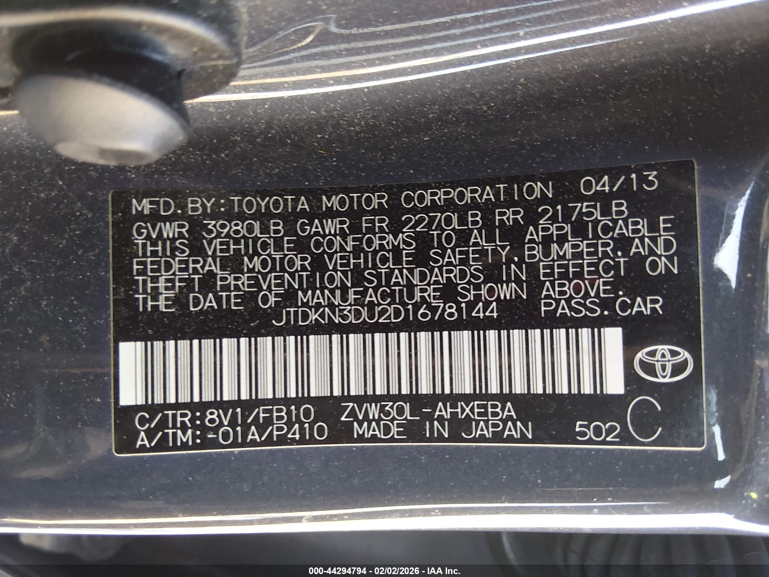 TOYOTA PRIUS image 9