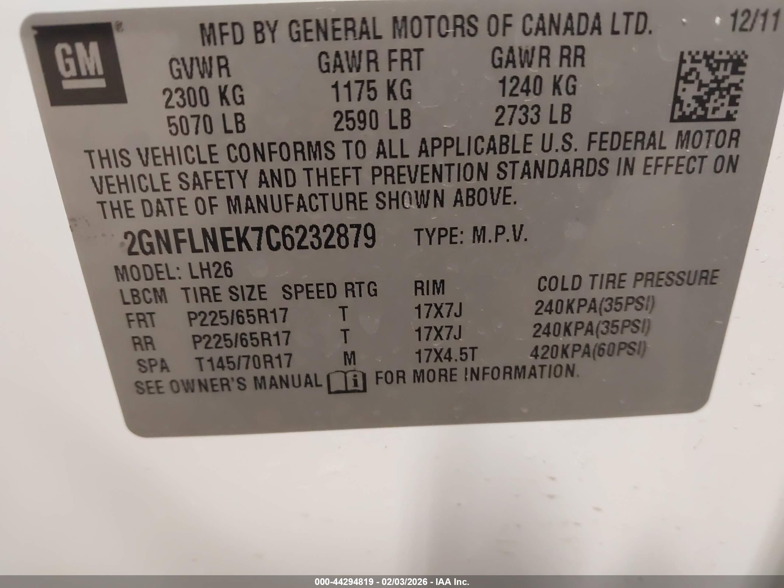 CHEVROLET EQUINOX image 9