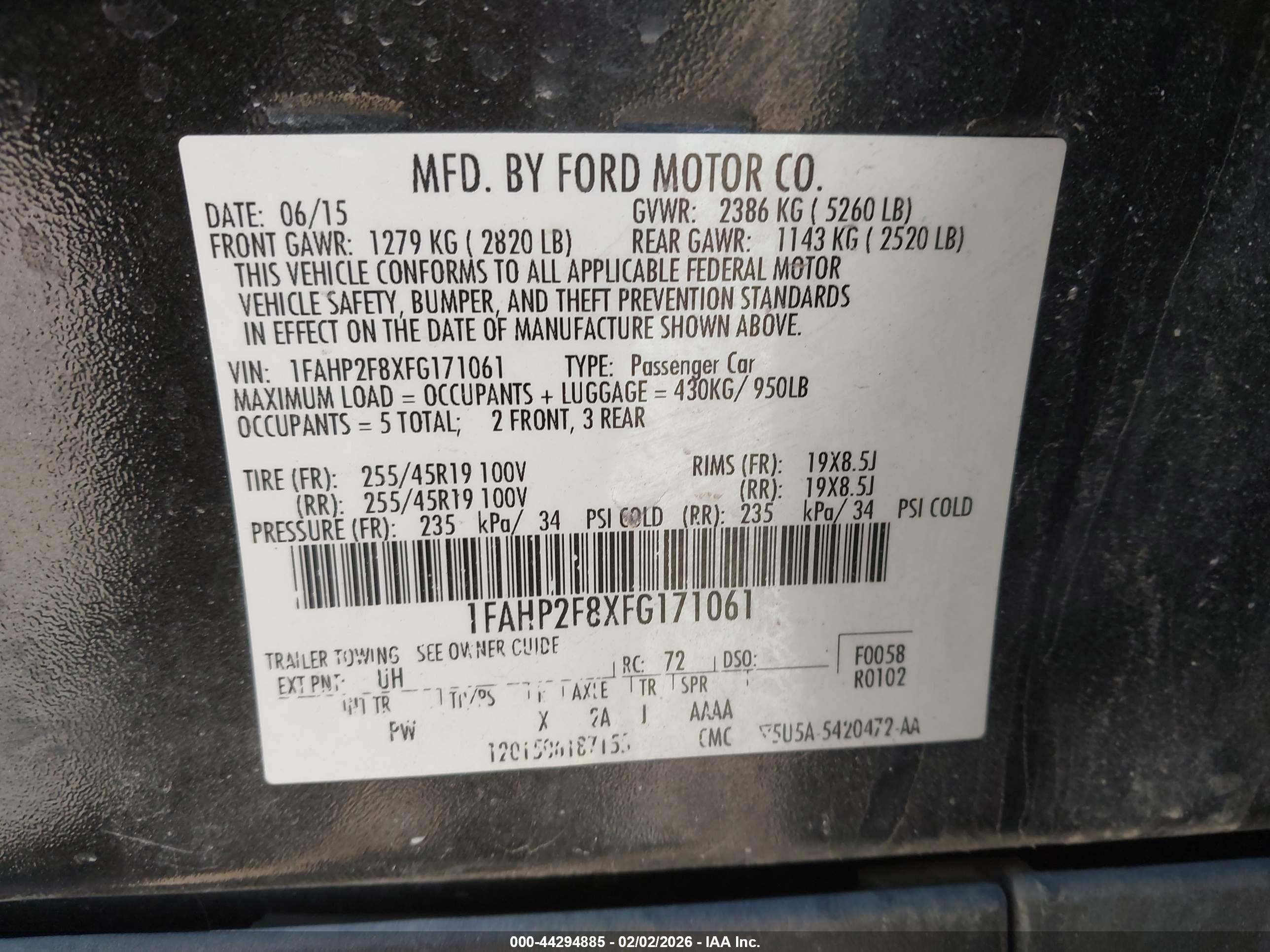 FORD TAURUS image 9