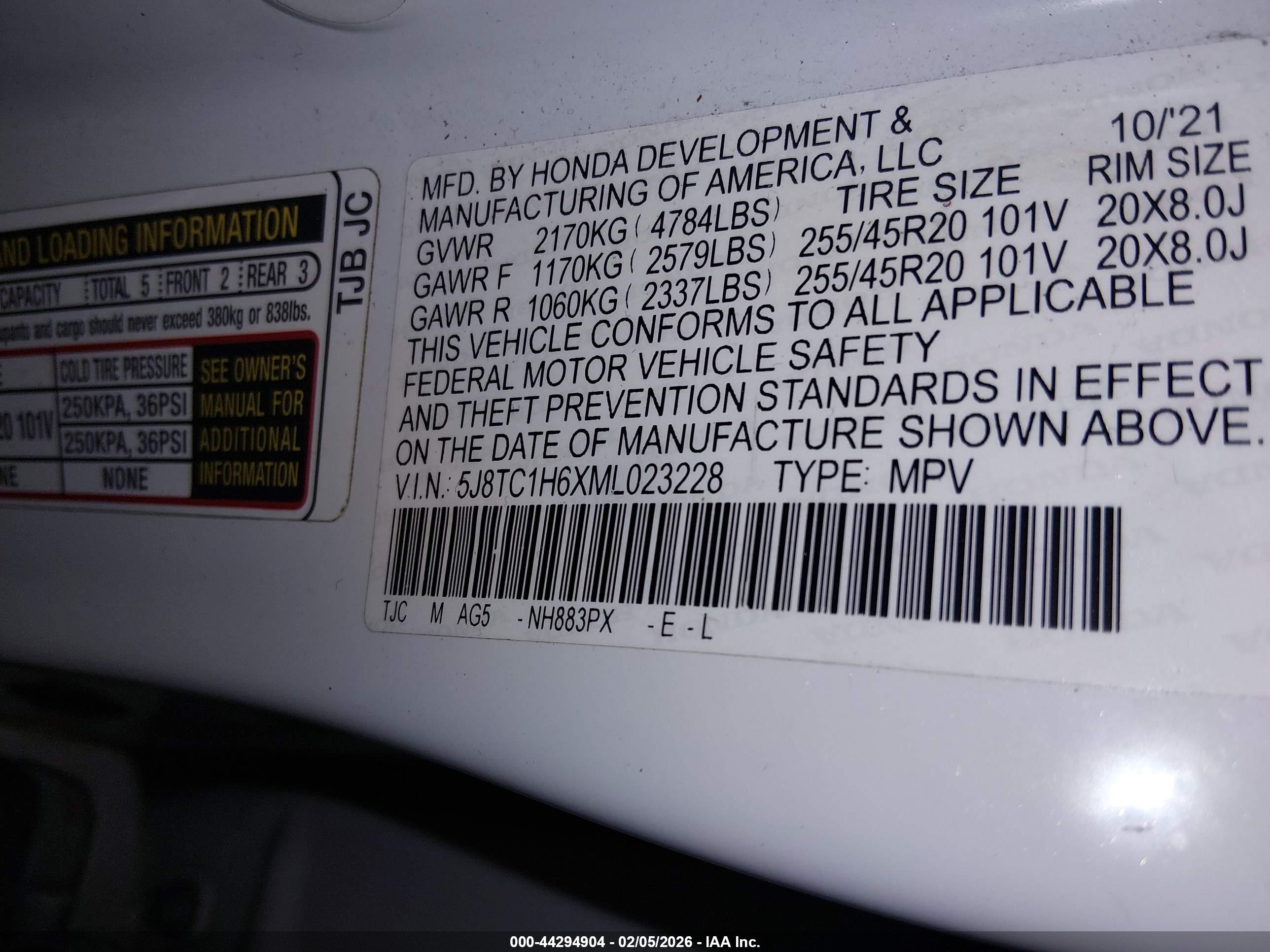 ACURA RDX image 5