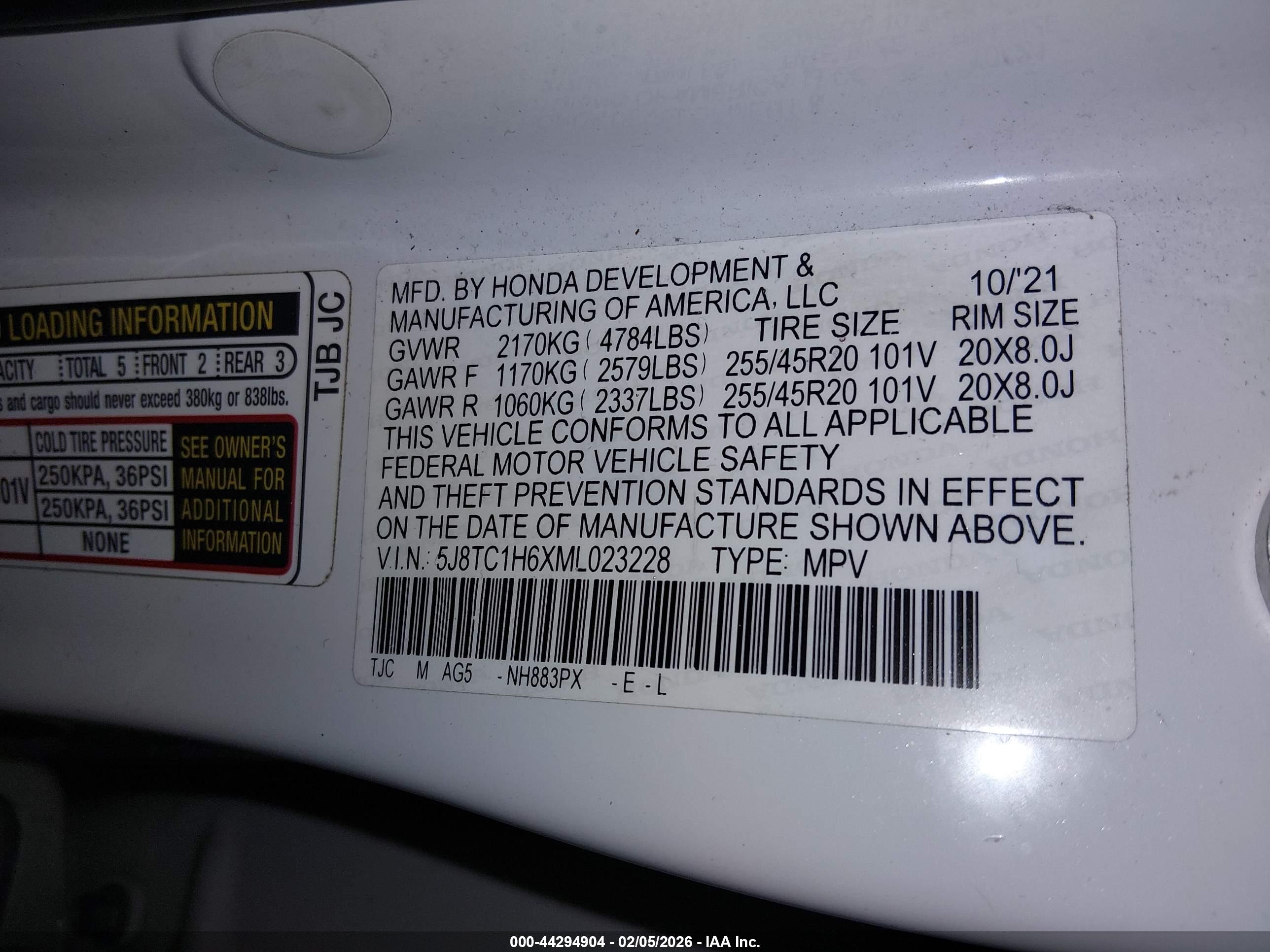 ACURA RDX image 9