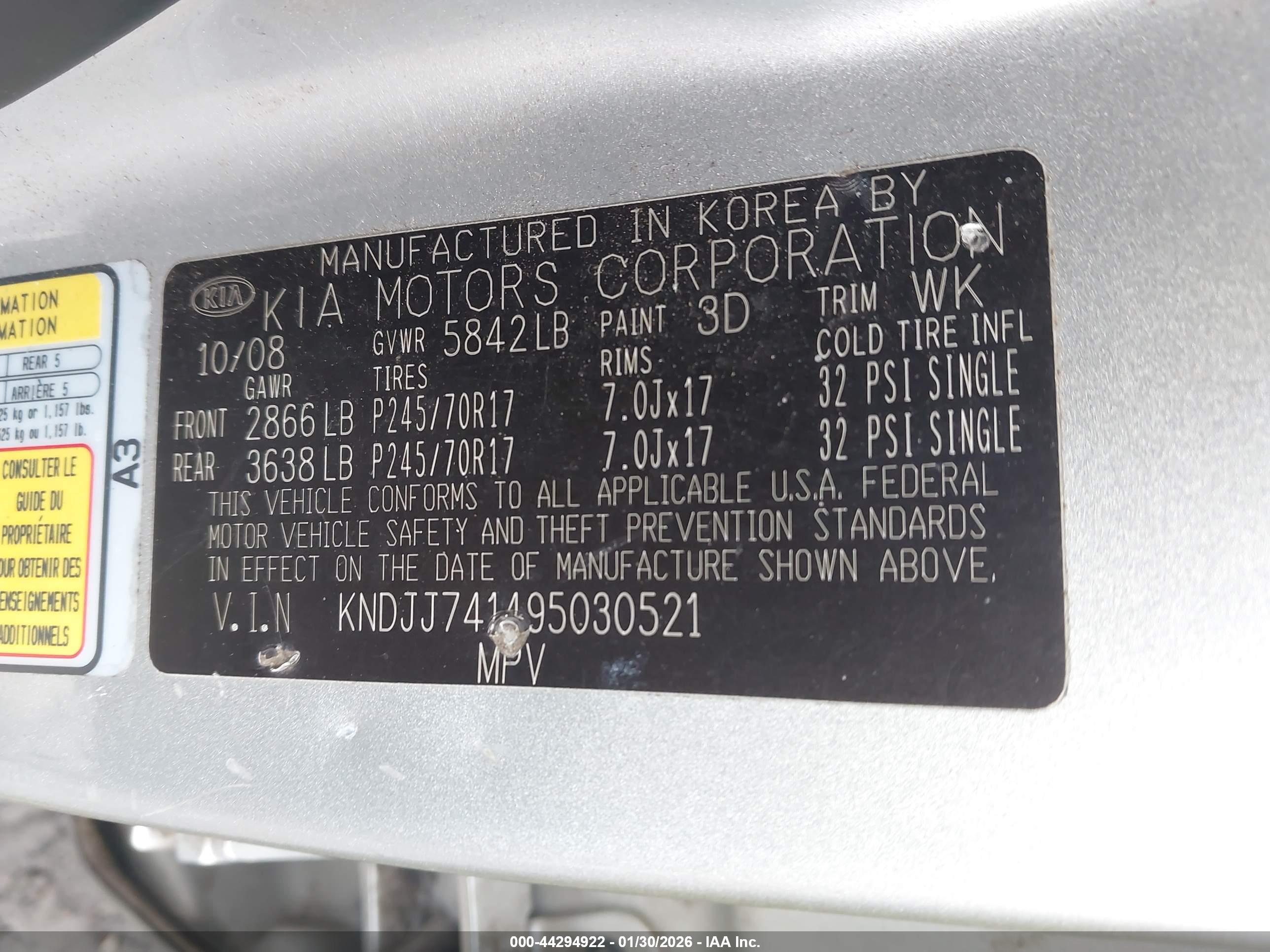 KIA BORREGO image 9