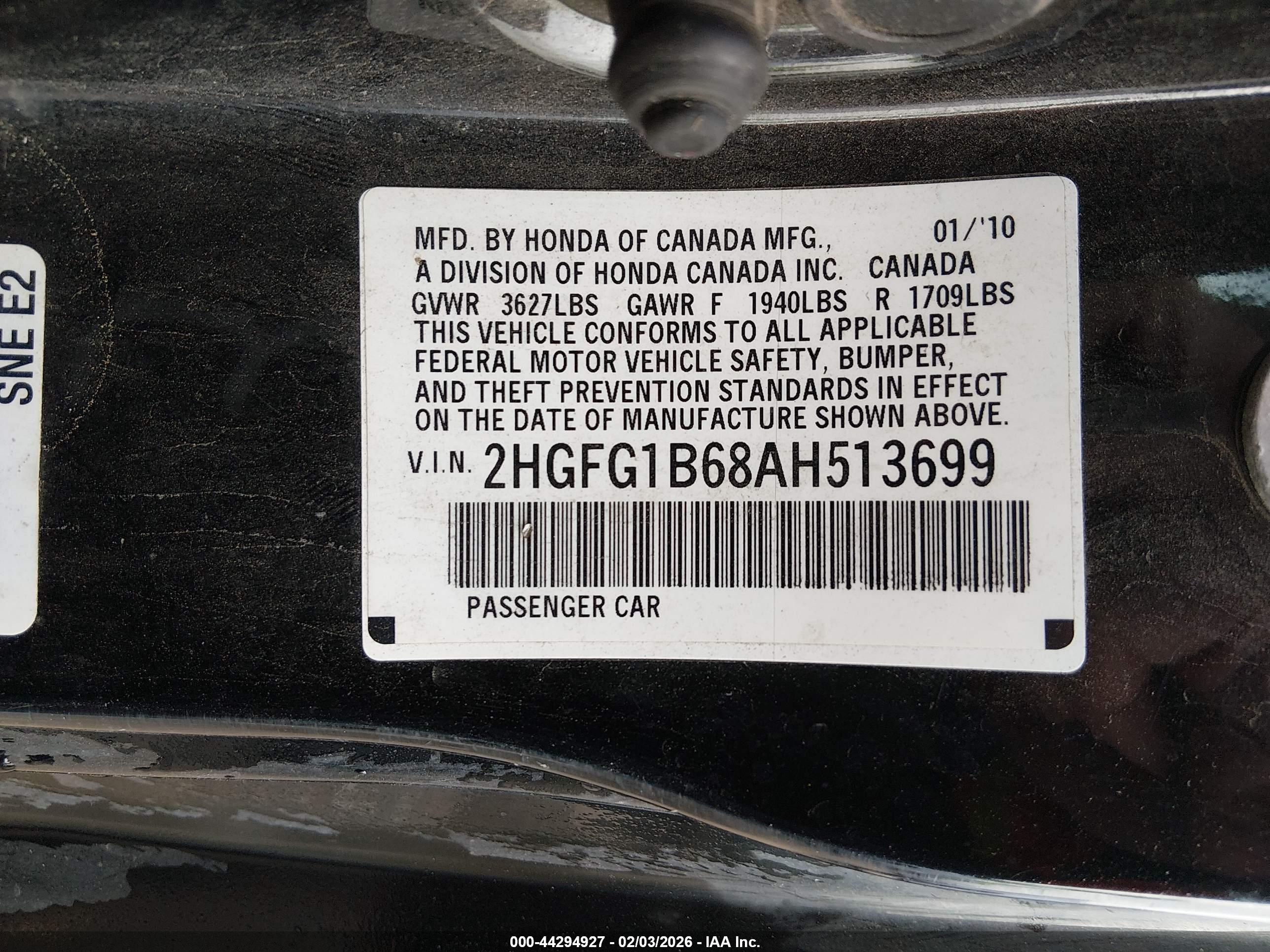 HONDA CIVIC image 9