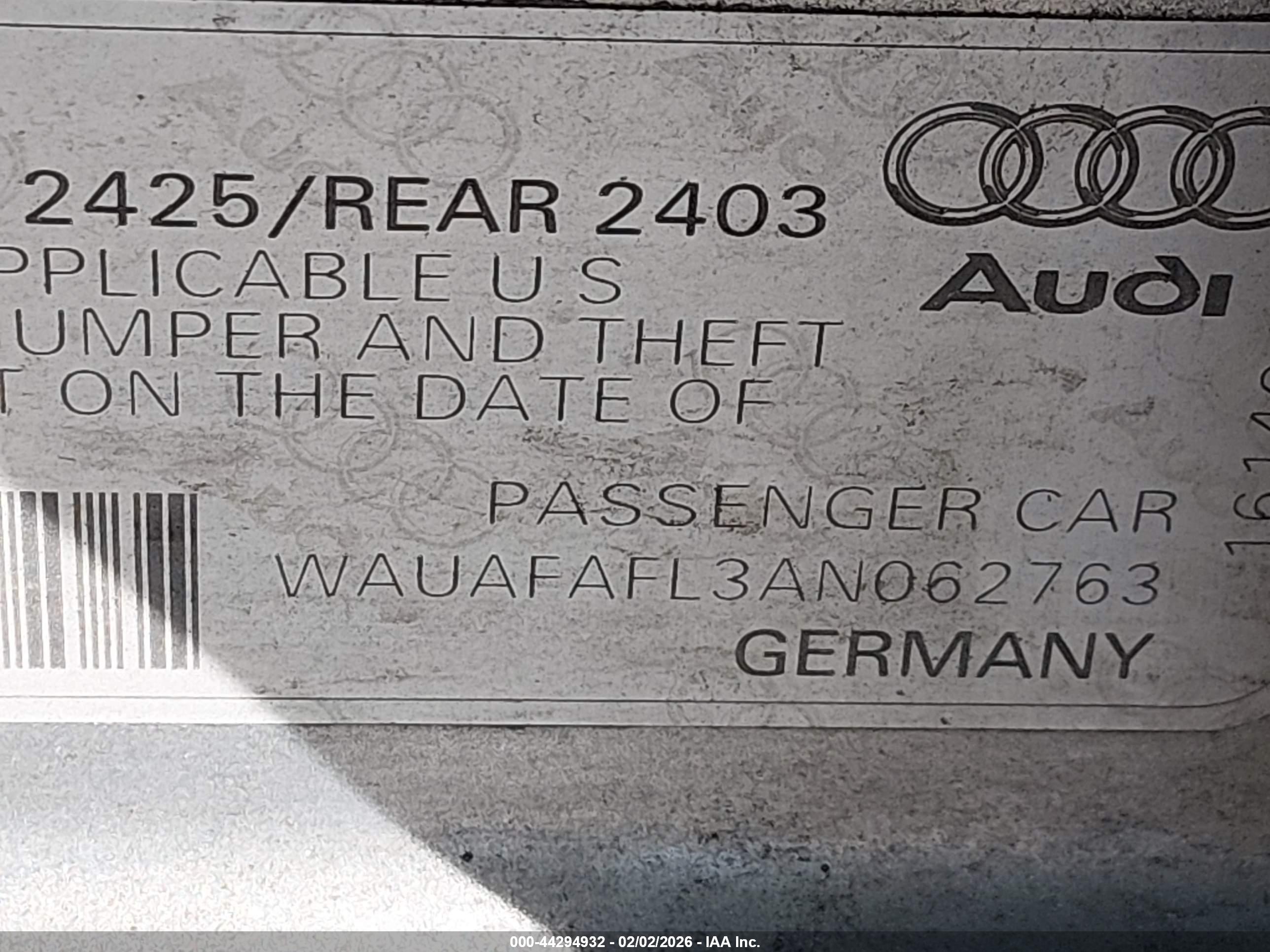 AUDI A4 image 9