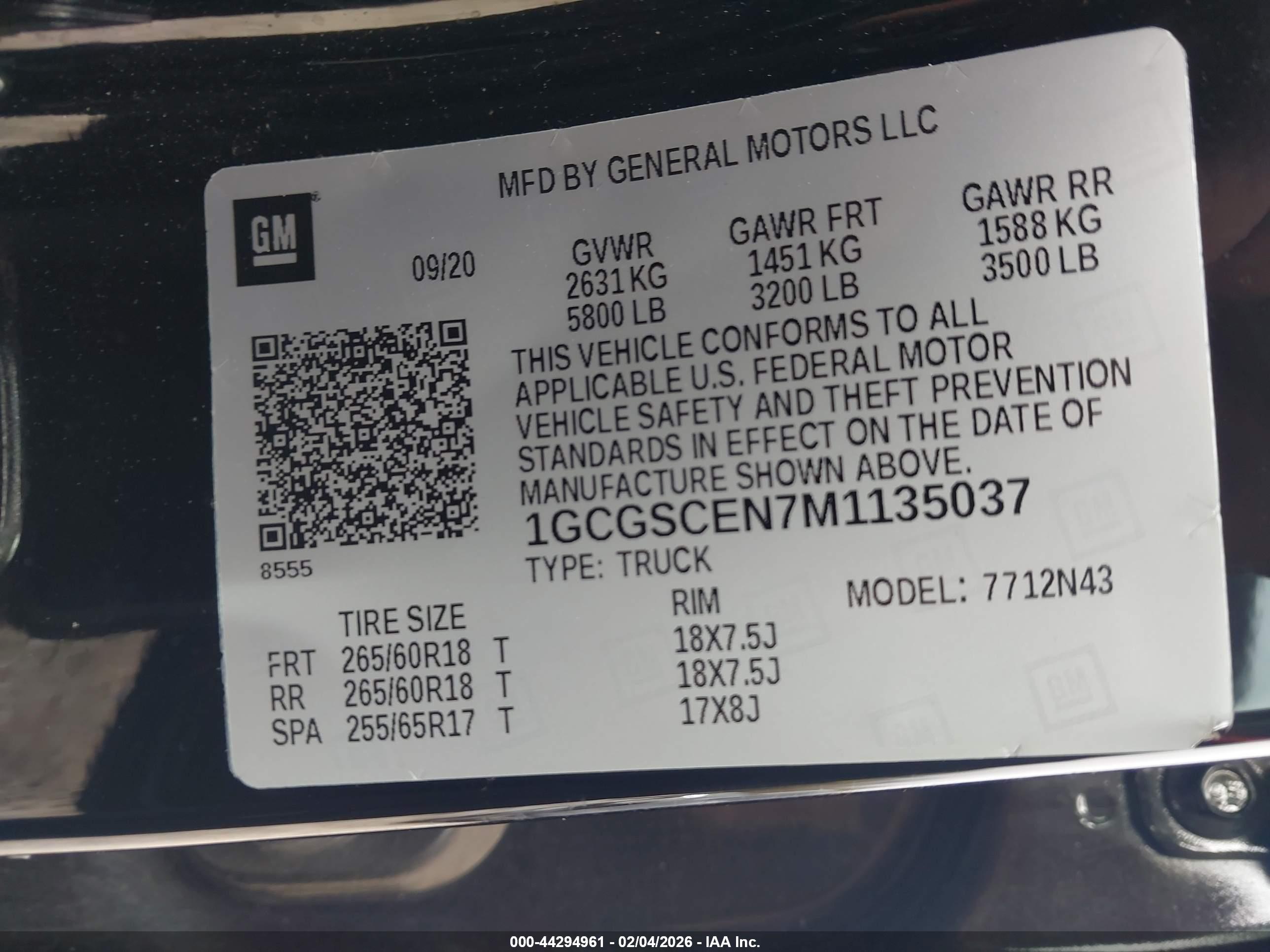 CHEVROLET COLORADO image 9