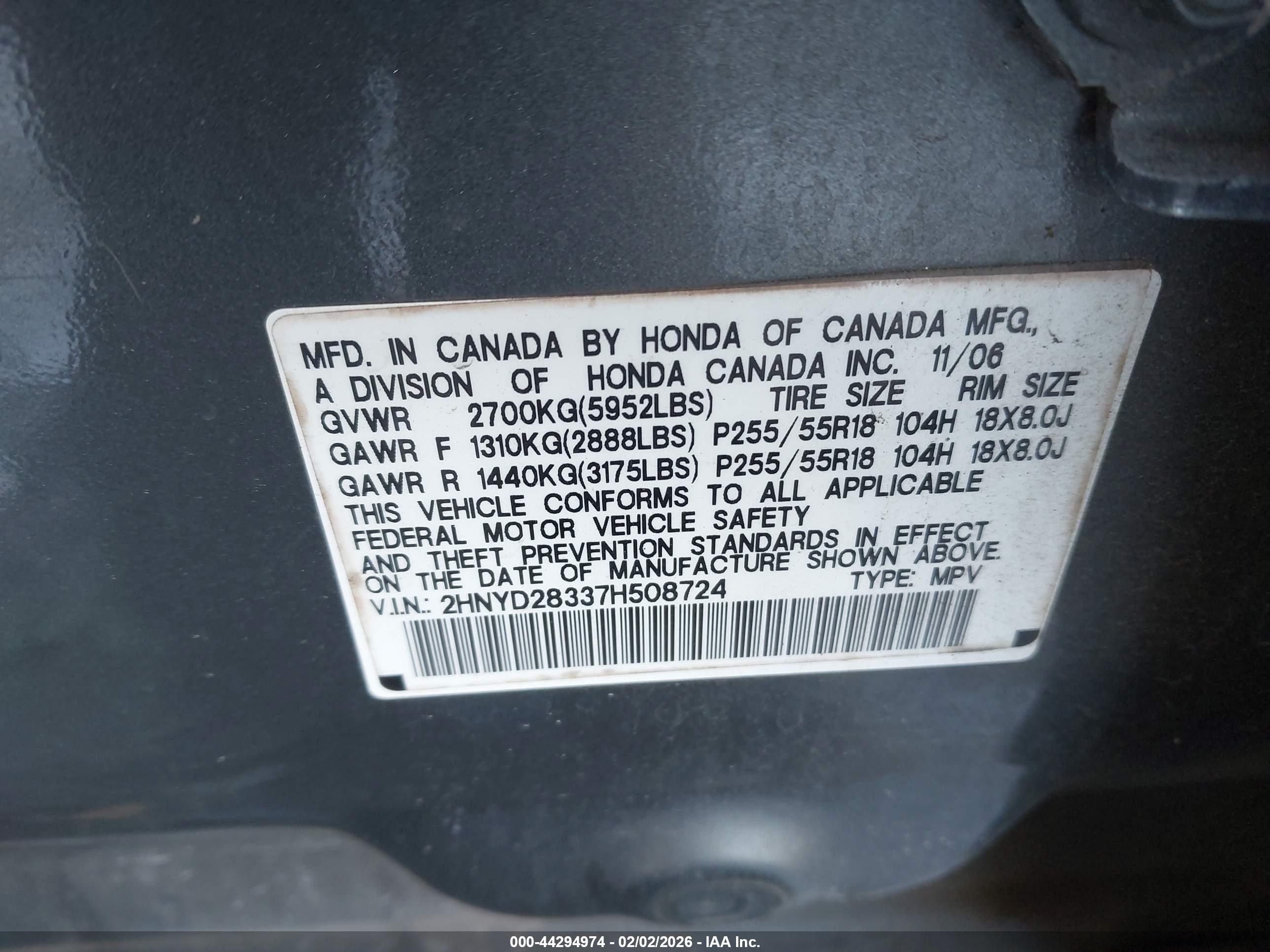ACURA MDX image 9