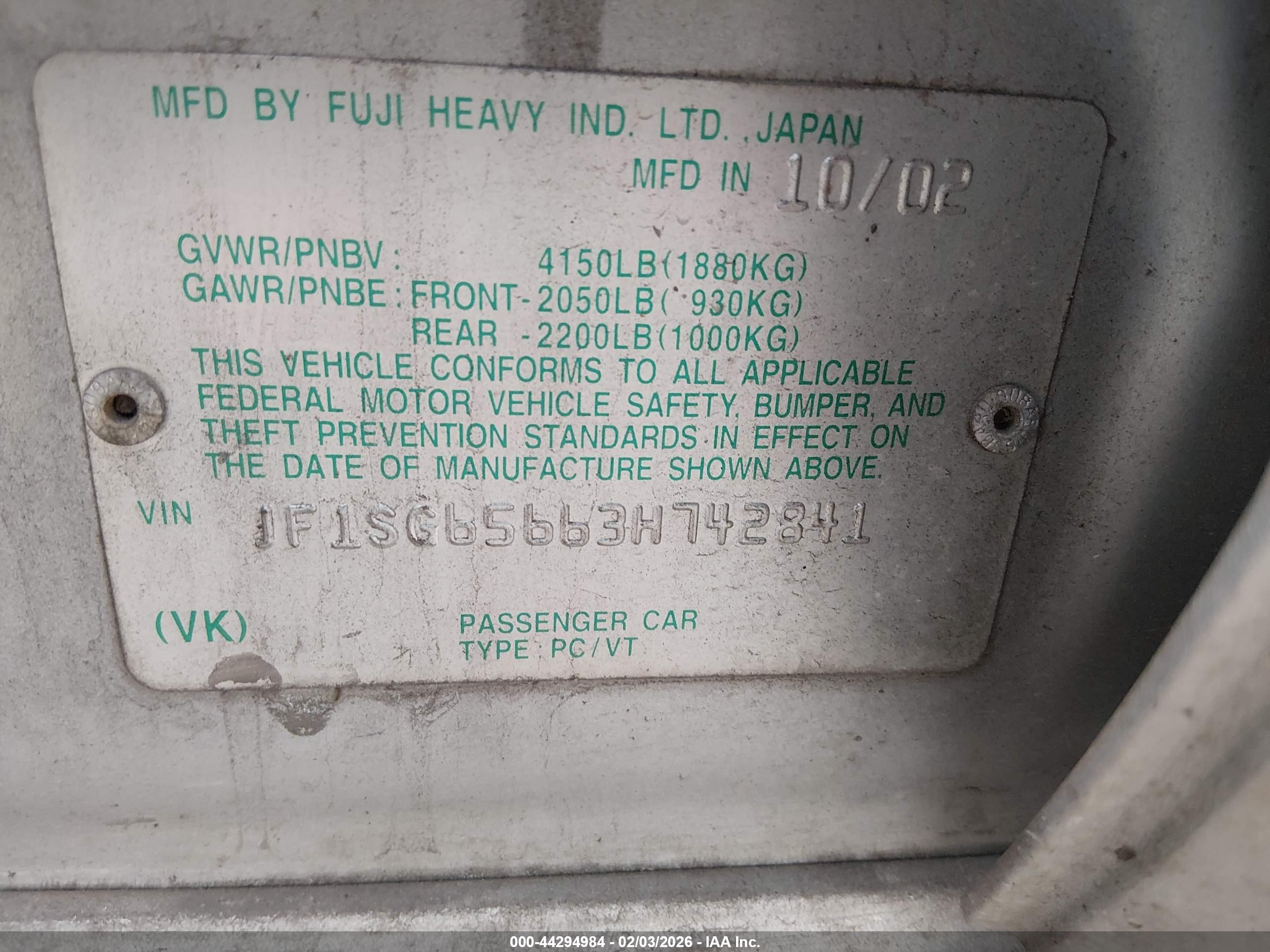 SUBARU FORESTER image 9