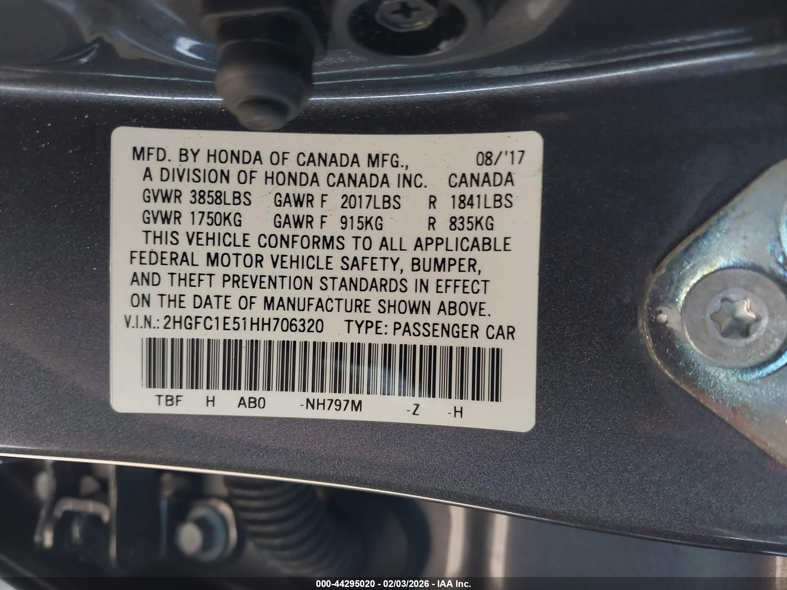 HONDA CIVIC image 9