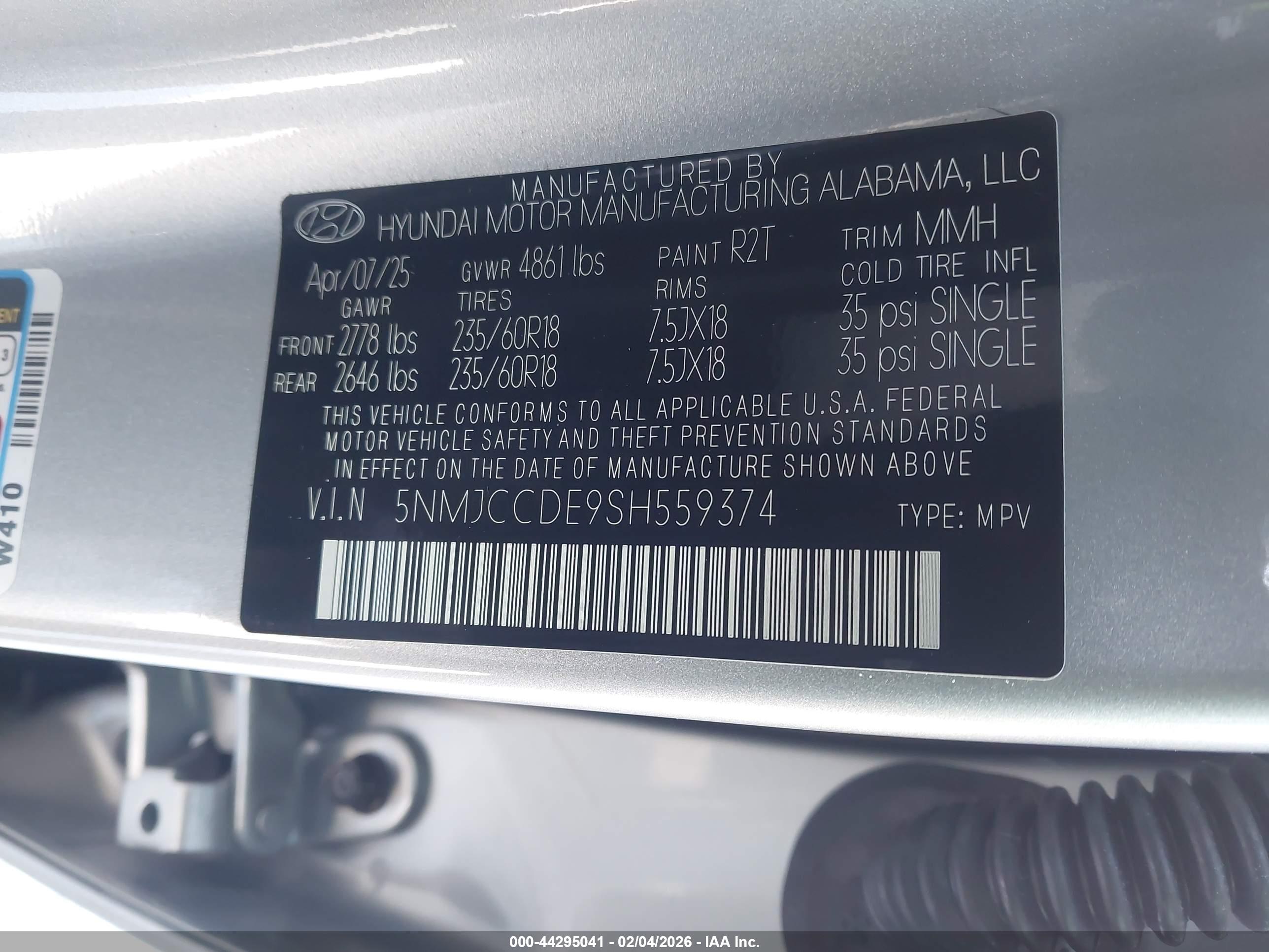 HYUNDAI TUCSON image 9