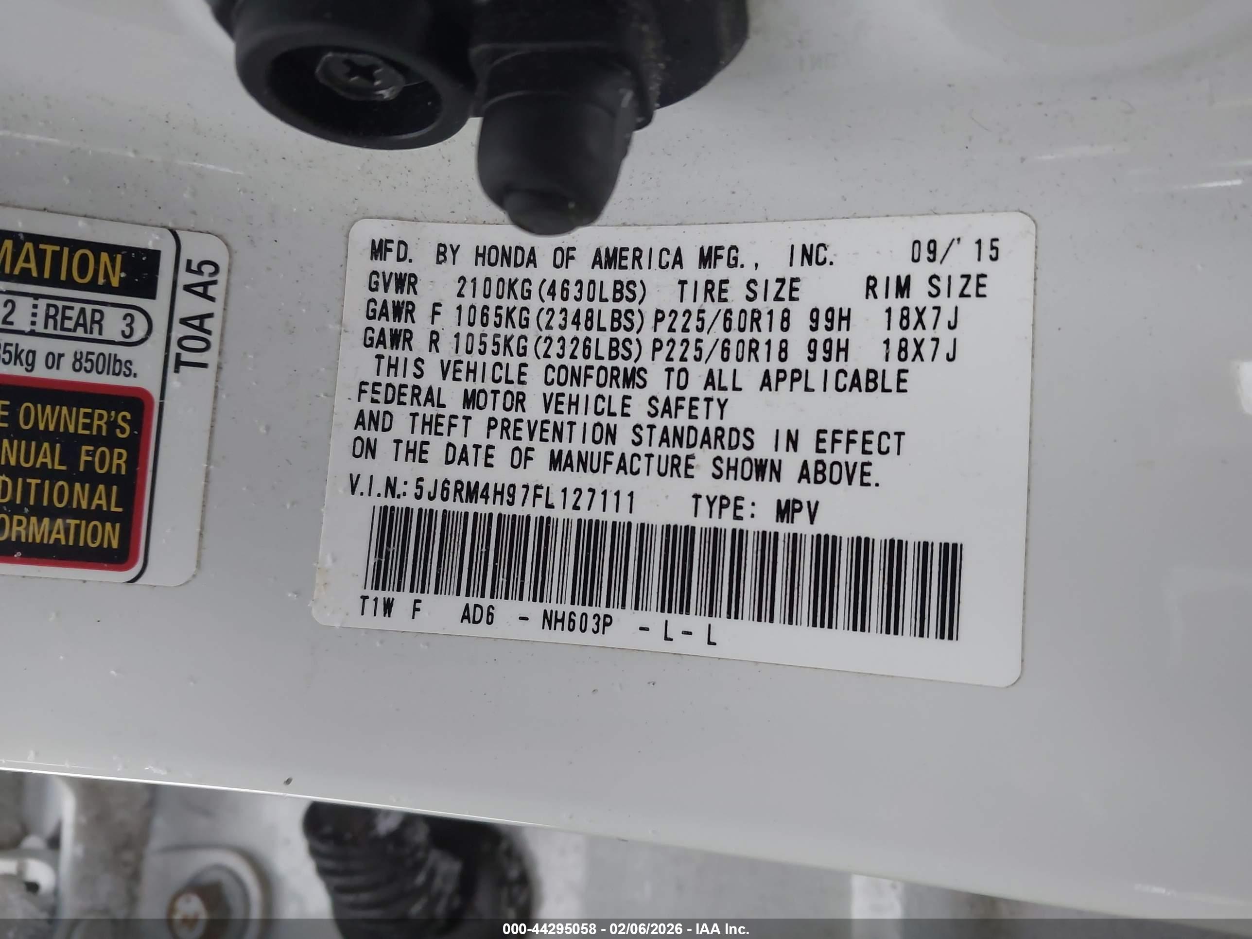 HONDA CR-V image 9