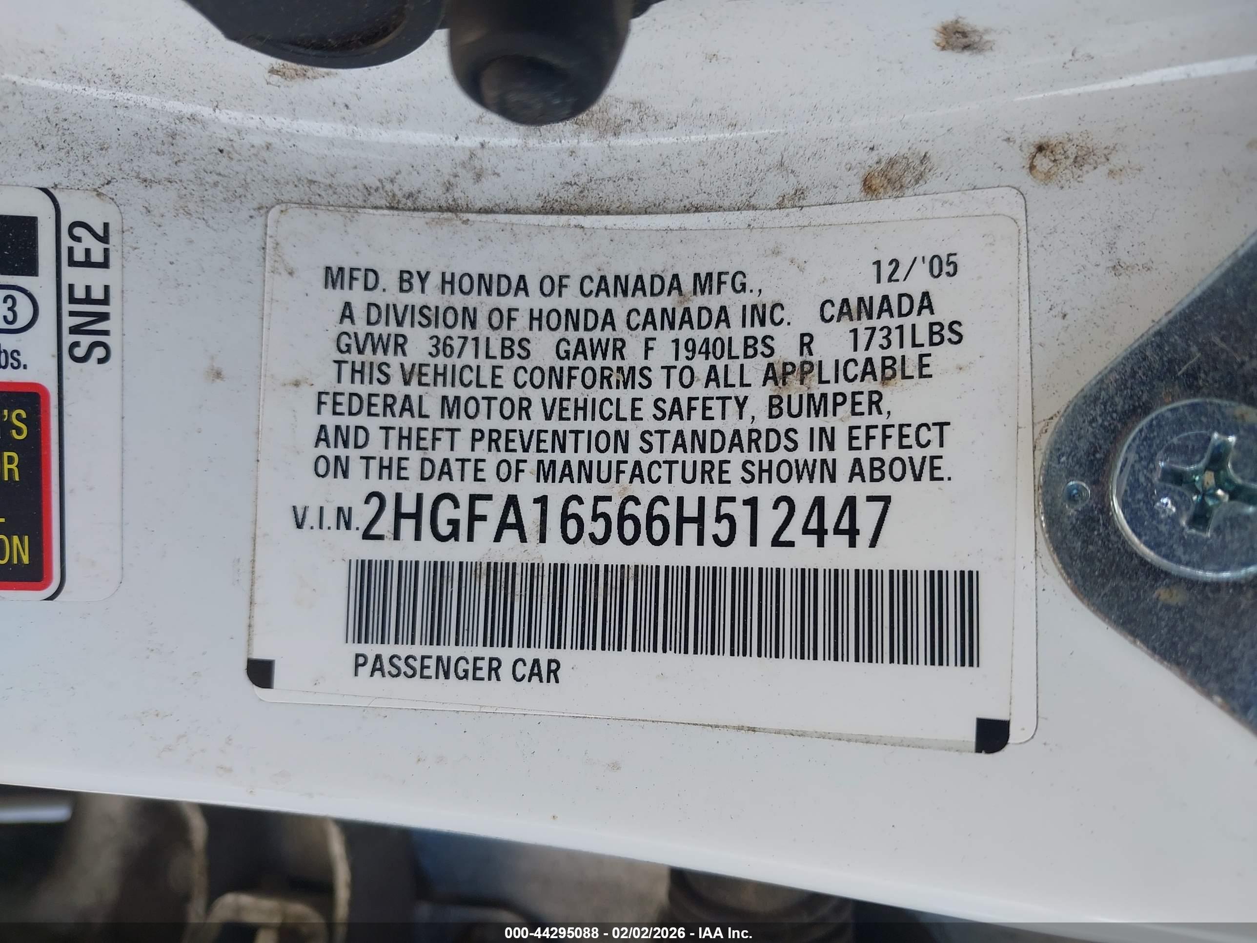 HONDA CIVIC image 9