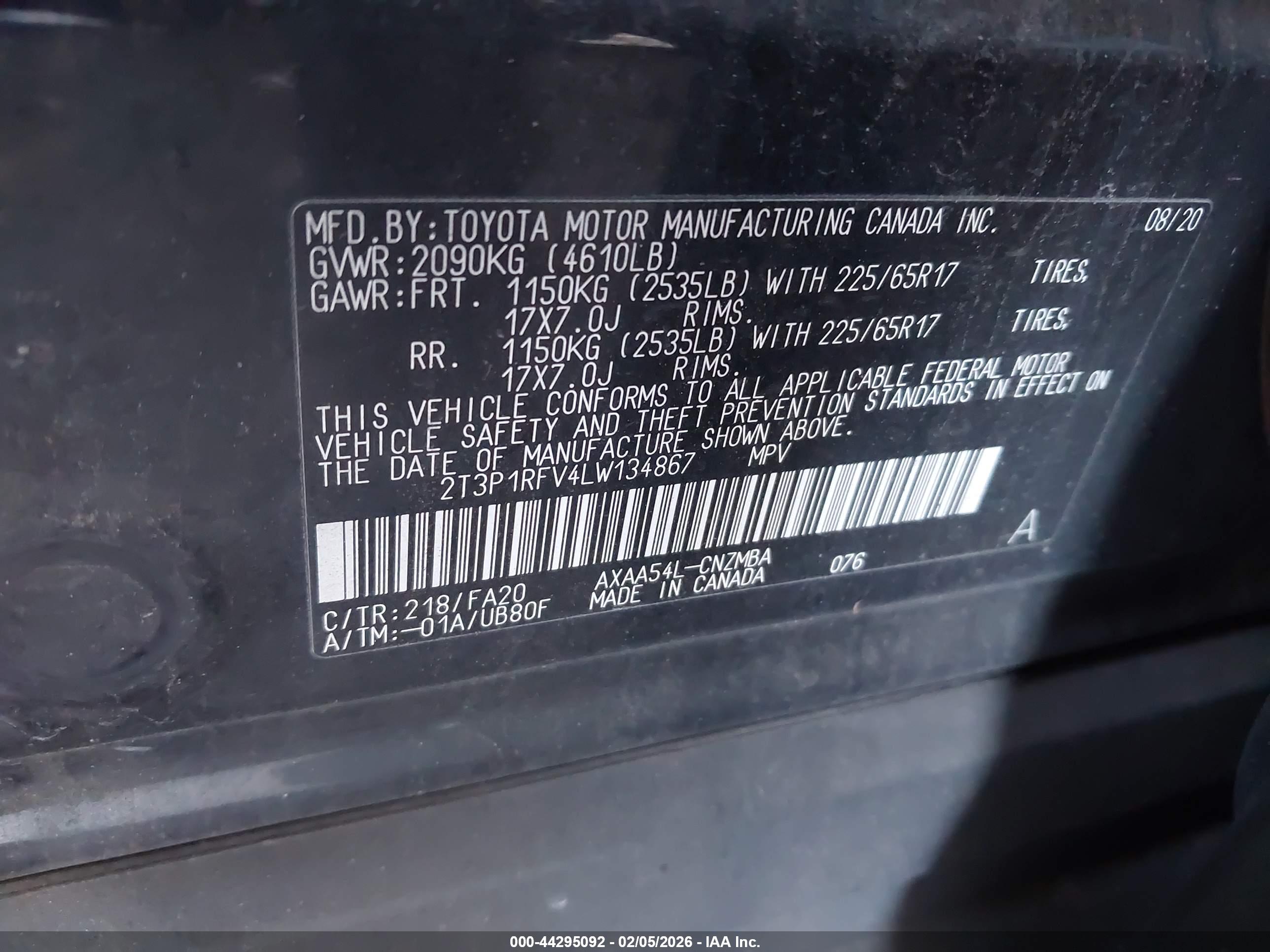 TOYOTA RAV4 image 9