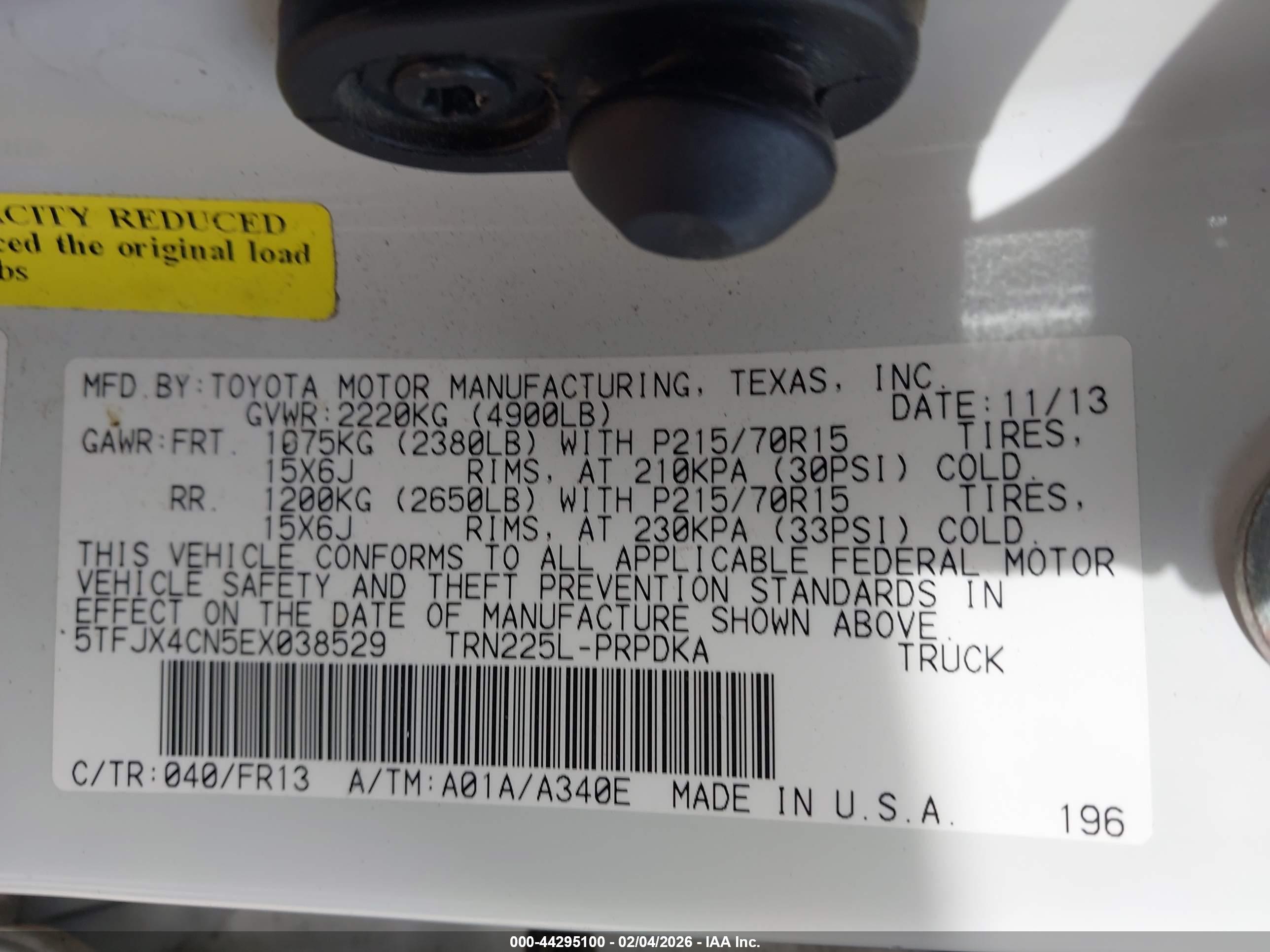 TOYOTA TACOMA image 9