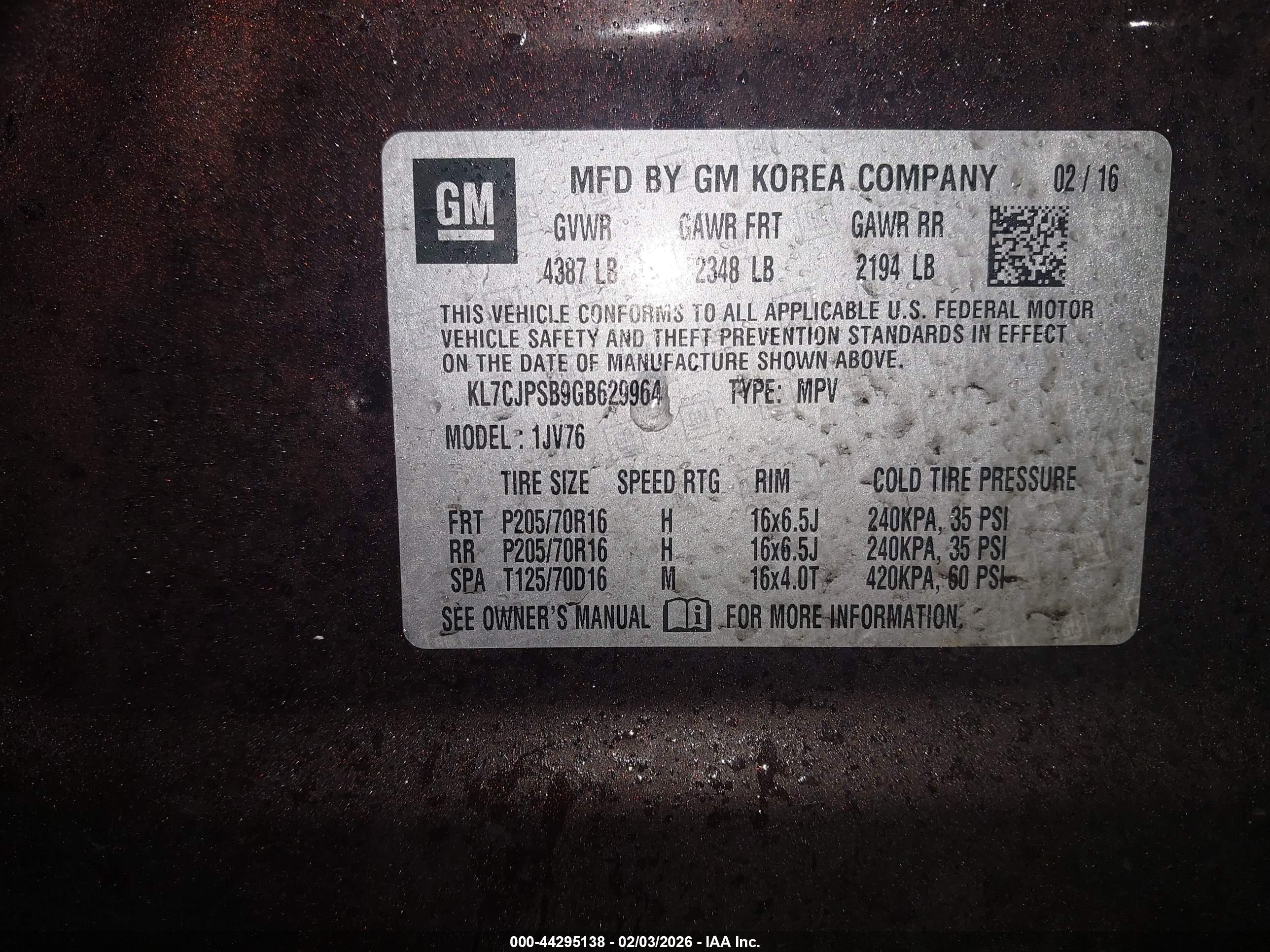 CHEVROLET TRAX image 9