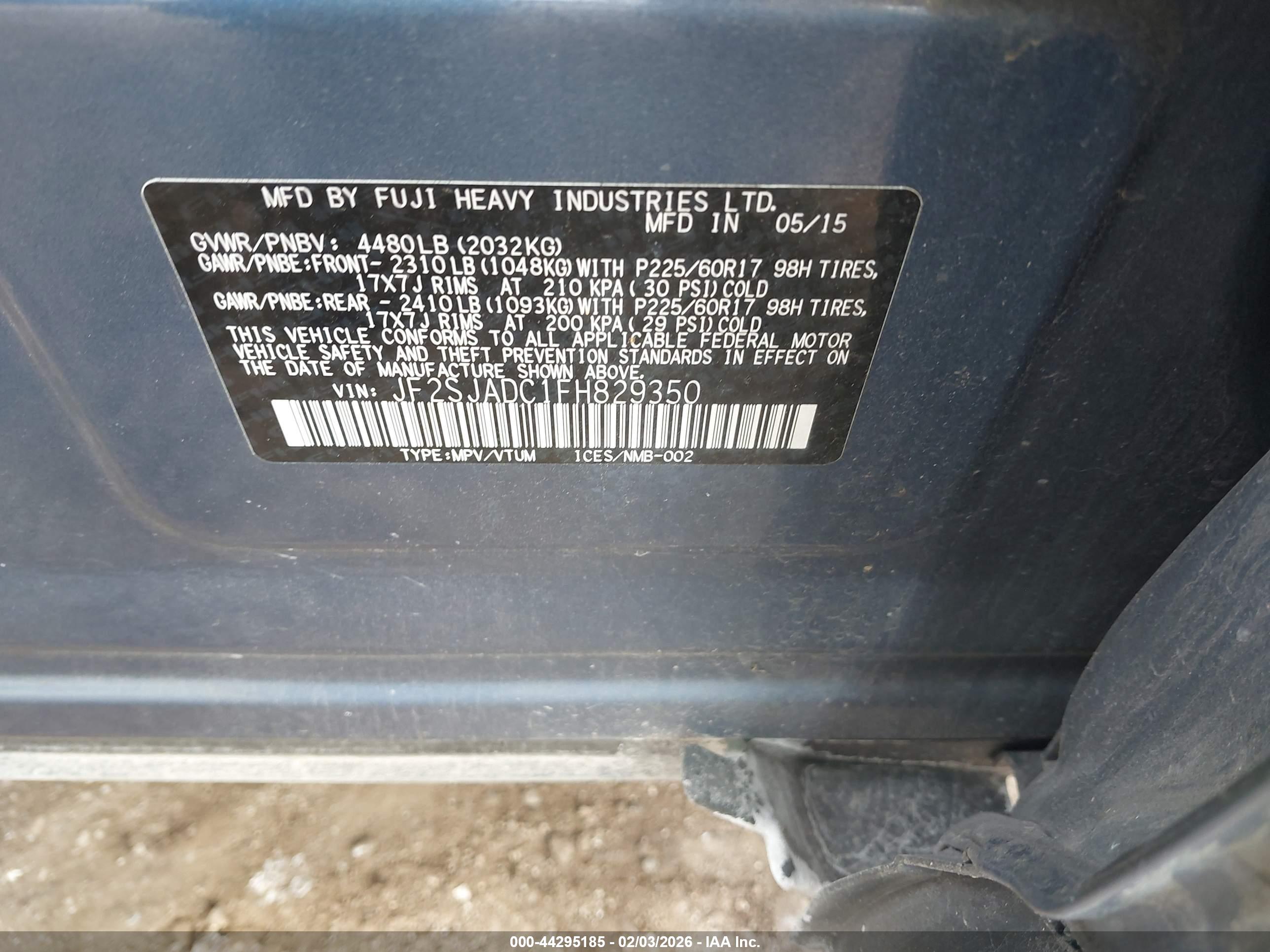 SUBARU FORESTER image 9