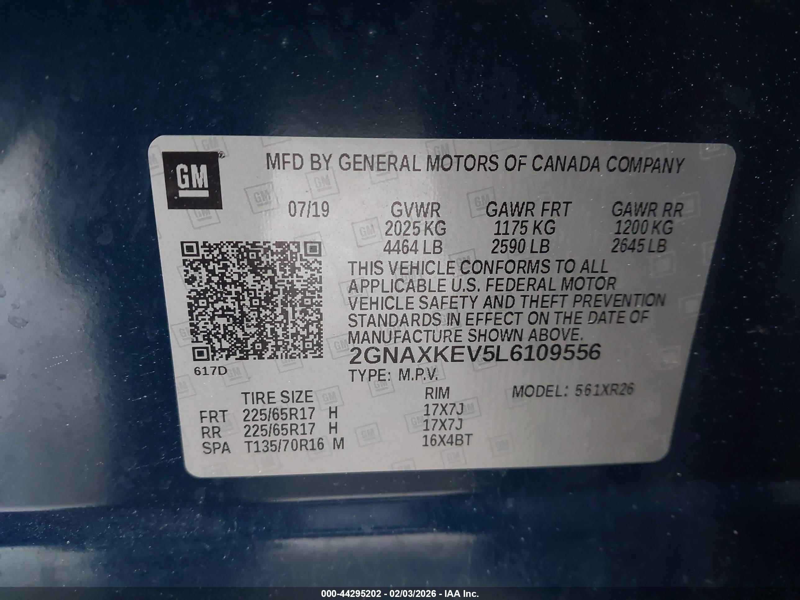 CHEVROLET EQUINOX image 9
