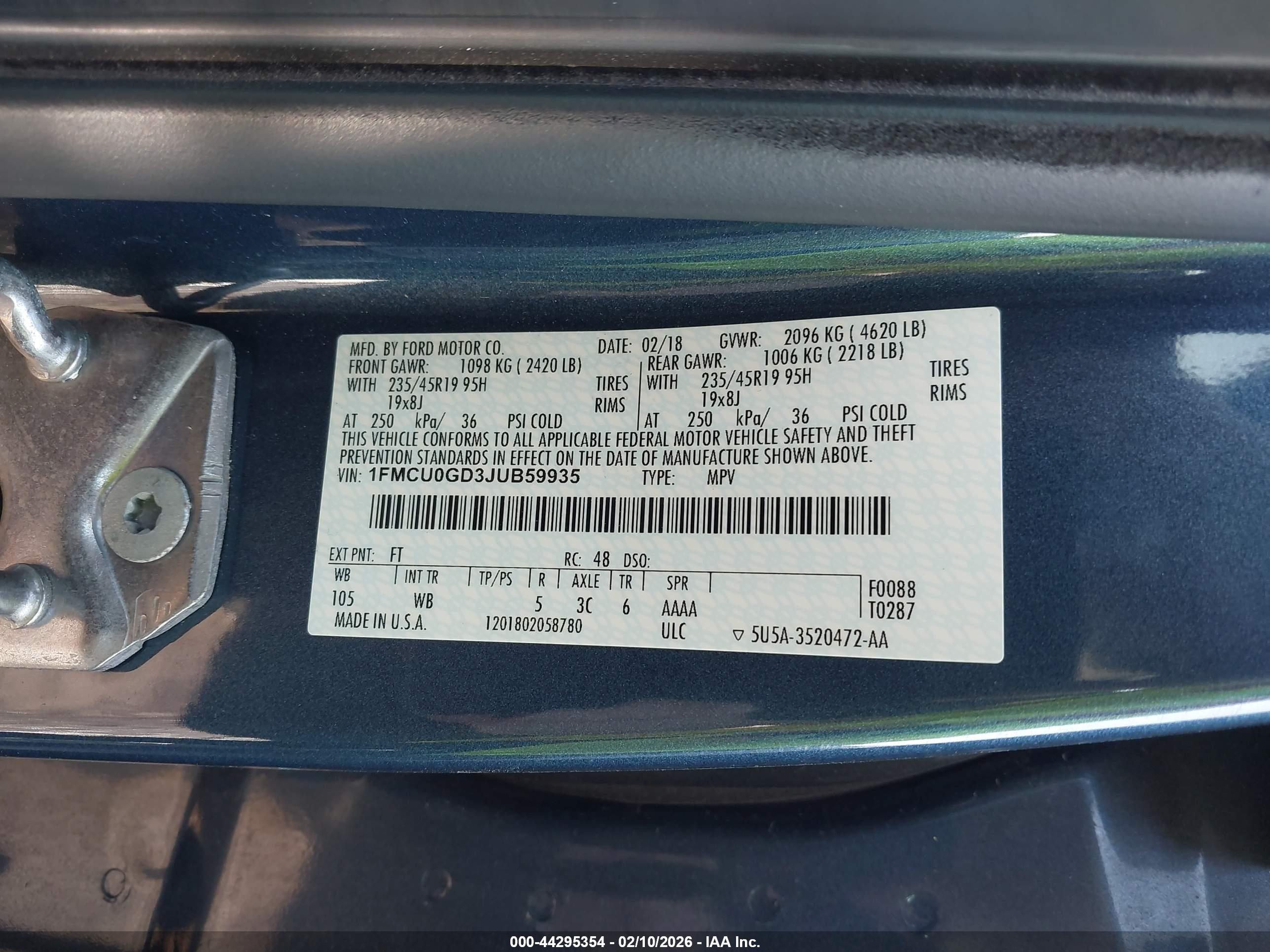 FORD ESCAPE image 9