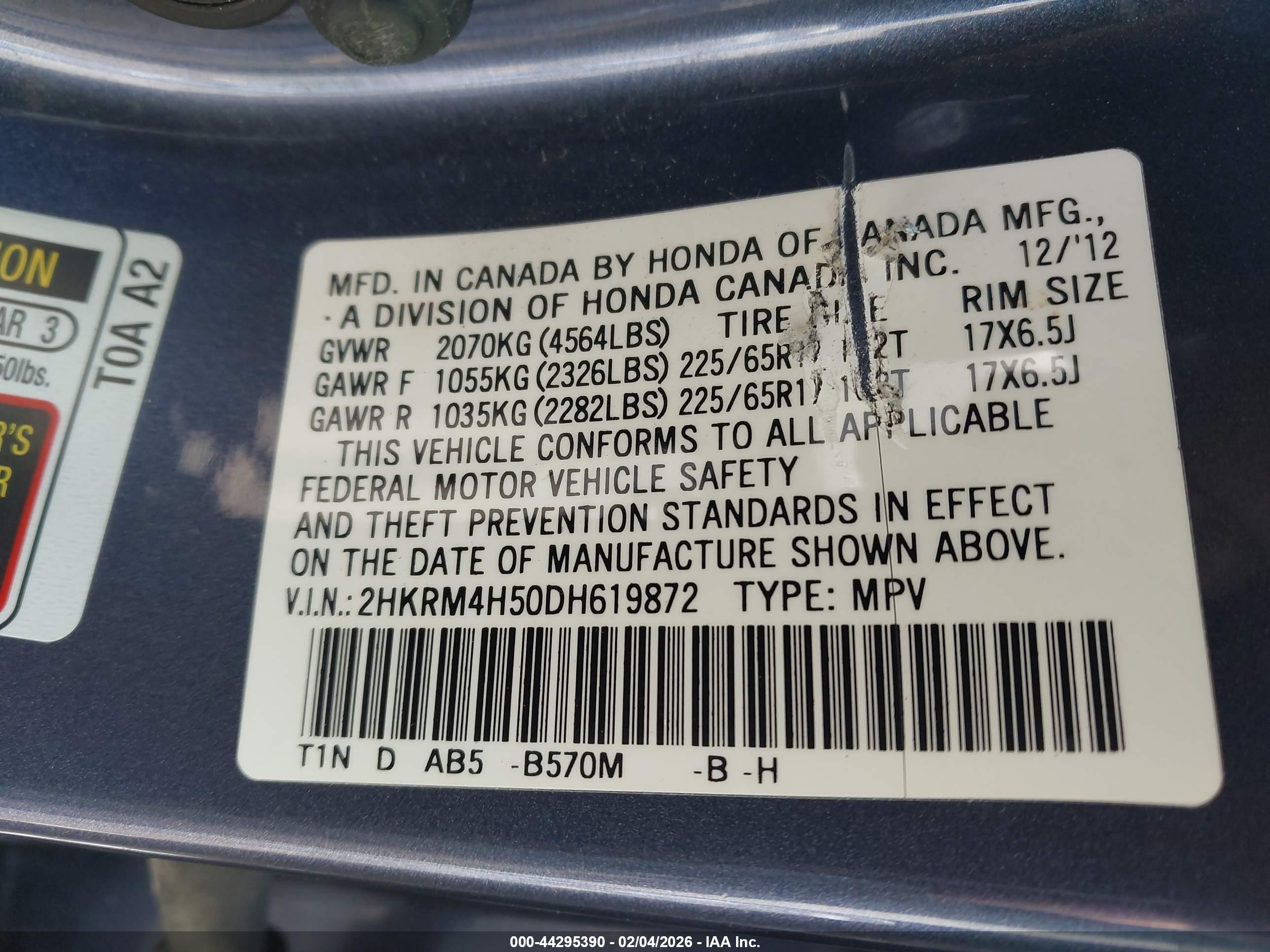 HONDA CR-V image 9